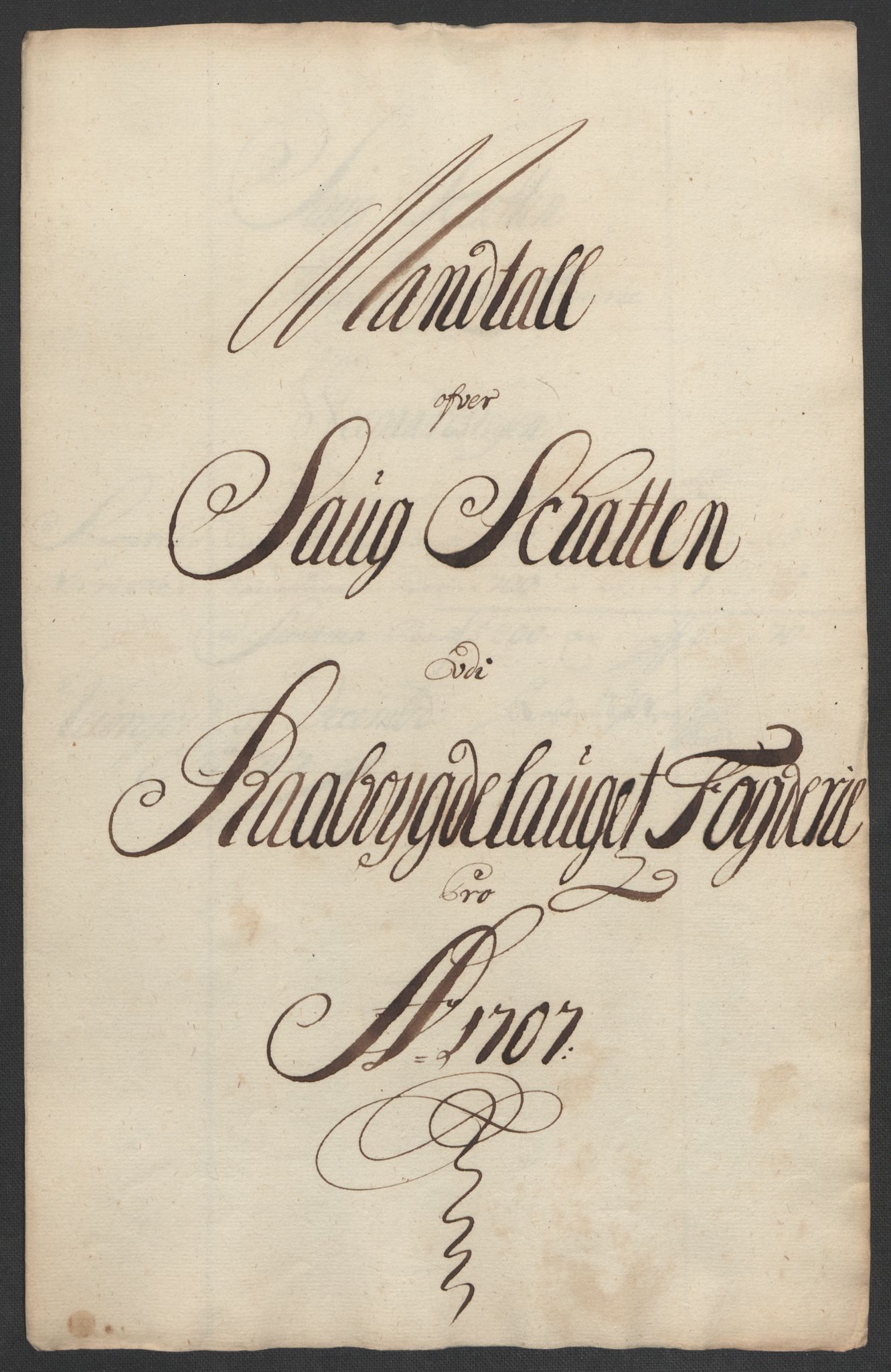 Rentekammeret inntil 1814, Reviderte regnskaper, Fogderegnskap, AV/RA-EA-4092/R40/L2448: Fogderegnskap Råbyggelag, 1706-1708, s. 200