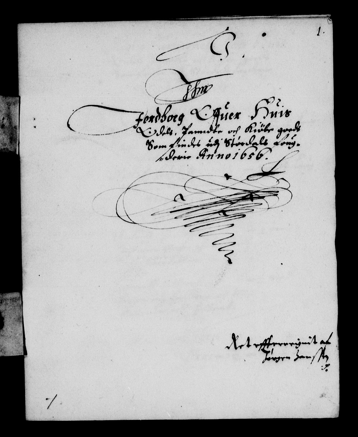 Rentekammeret inntil 1814, Reviderte regnskaper, Lensregnskaper, AV/RA-EA-5023/R/Rb/Rbw/L0127: Trondheim len, 1656-1657