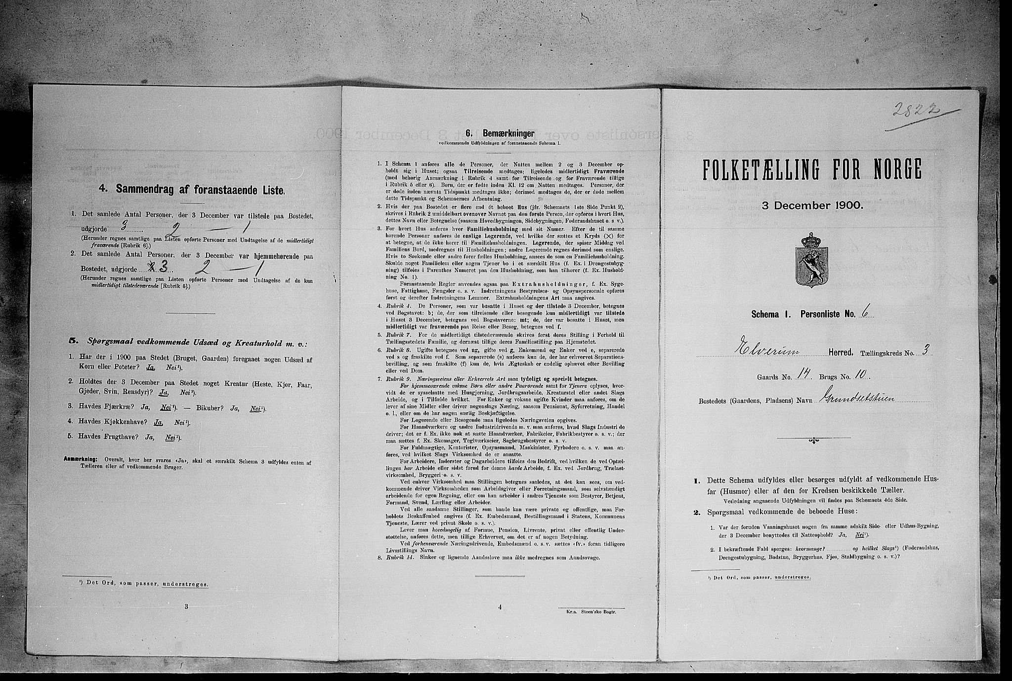 SAH, Folketelling 1900 for 0427 Elverum herred, 1900, s. 435
