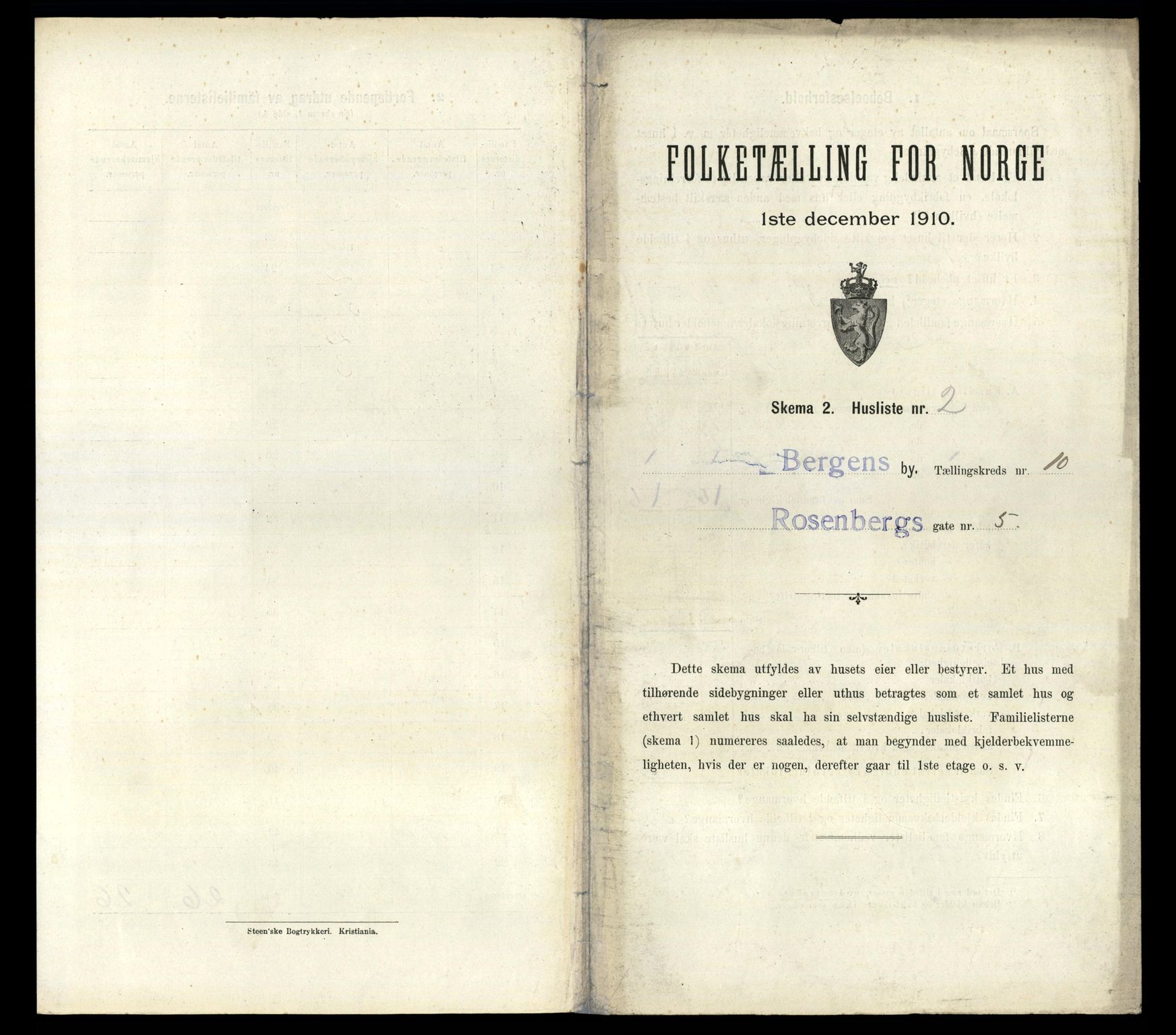 RA, Folketelling 1910 for 1301 Bergen kjøpstad, 1910, s. 3237