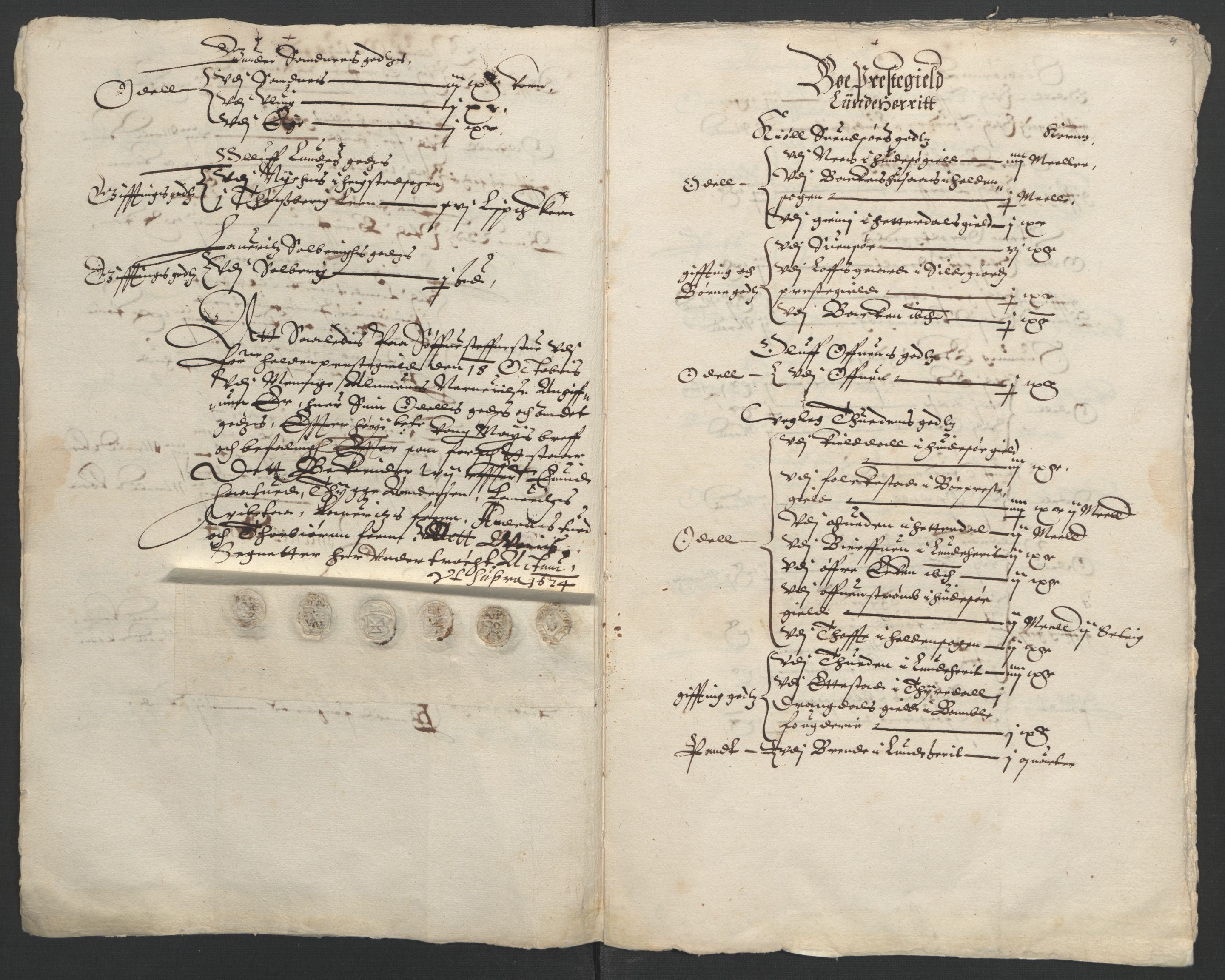 Stattholderembetet 1572-1771, RA/EA-2870/Ek/L0009/0002: Jordebøker til utlikning av rosstjeneste 1624-1626: / Odelsjordebøker for Bratsberg len, 1624, s. 31