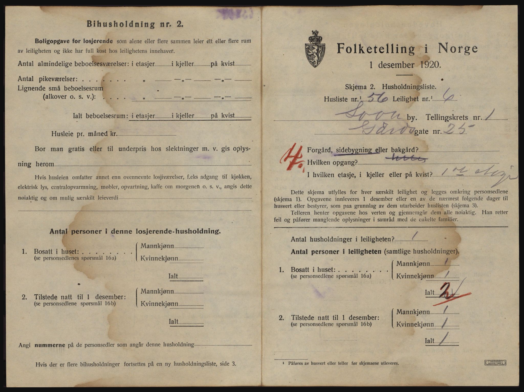 SAO, Folketelling 1920 for 0201 Son ladested, 1920, s. 388