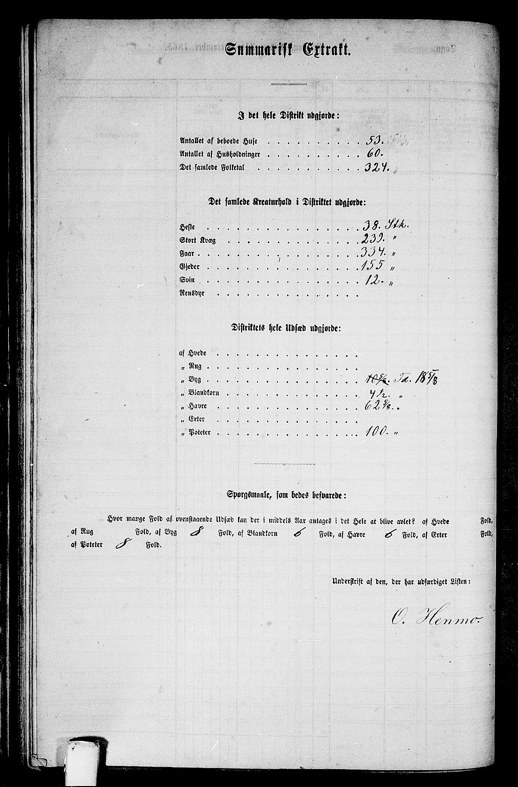 RA, Folketelling 1865 for 1664P Selbu prestegjeld, 1865, s. 64