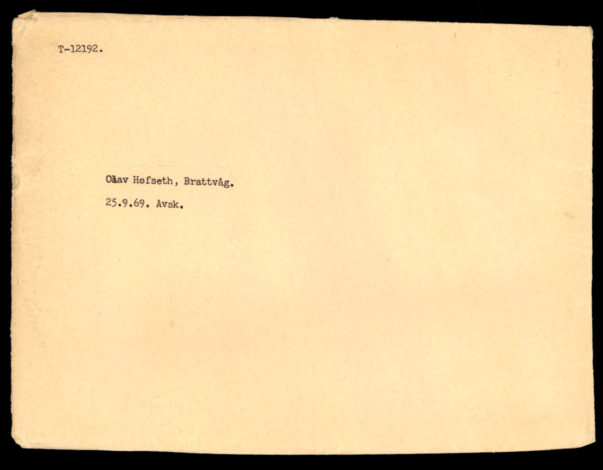 Møre og Romsdal vegkontor - Ålesund trafikkstasjon, AV/SAT-A-4099/F/Fe/L0033: Registreringskort for kjøretøy T 12151 - T 12474, 1927-1998, s. 1097
