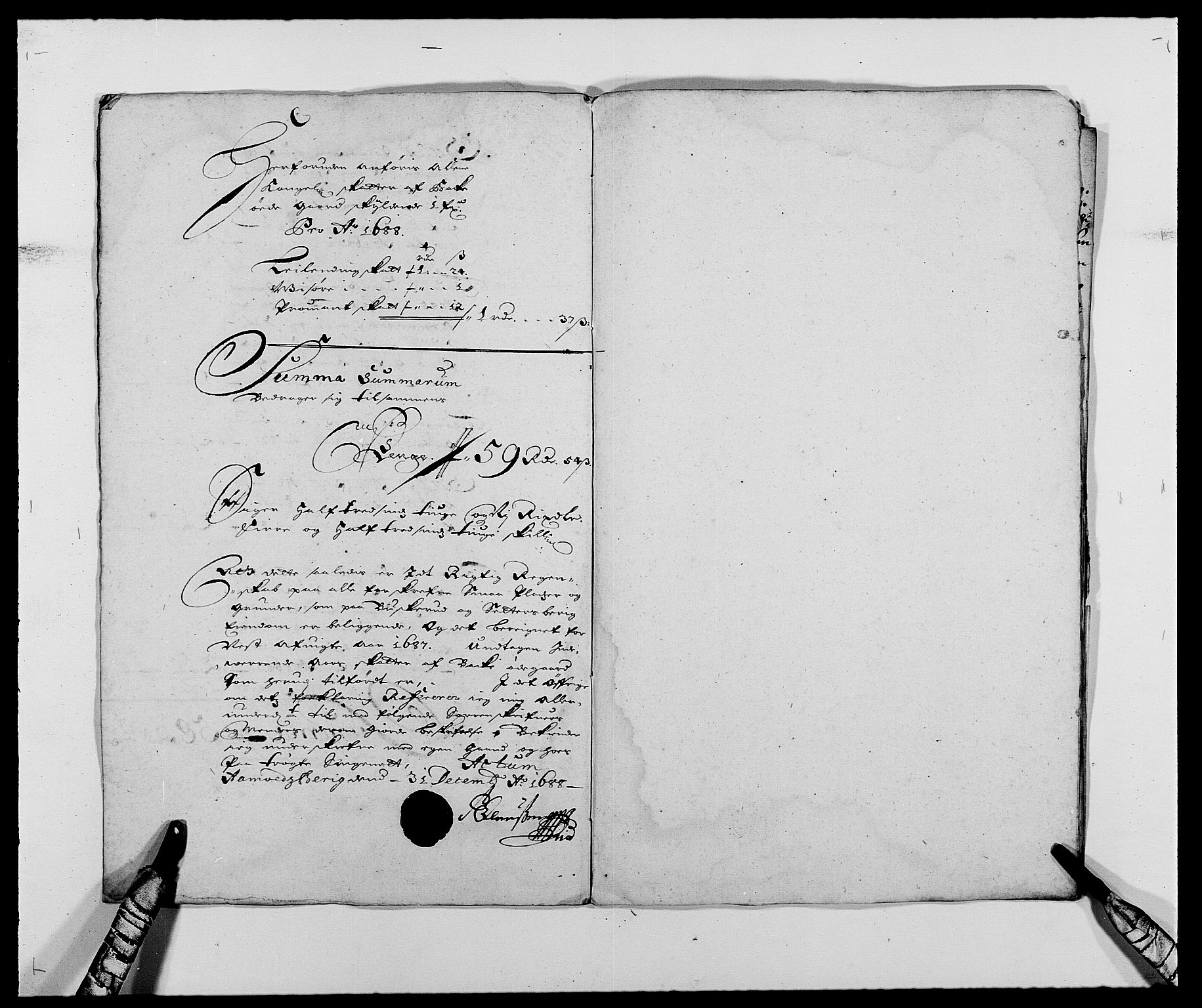 Rentekammeret inntil 1814, Reviderte regnskaper, Fogderegnskap, RA/EA-4092/R25/L1679: Fogderegnskap Buskerud, 1687-1688, s. 522