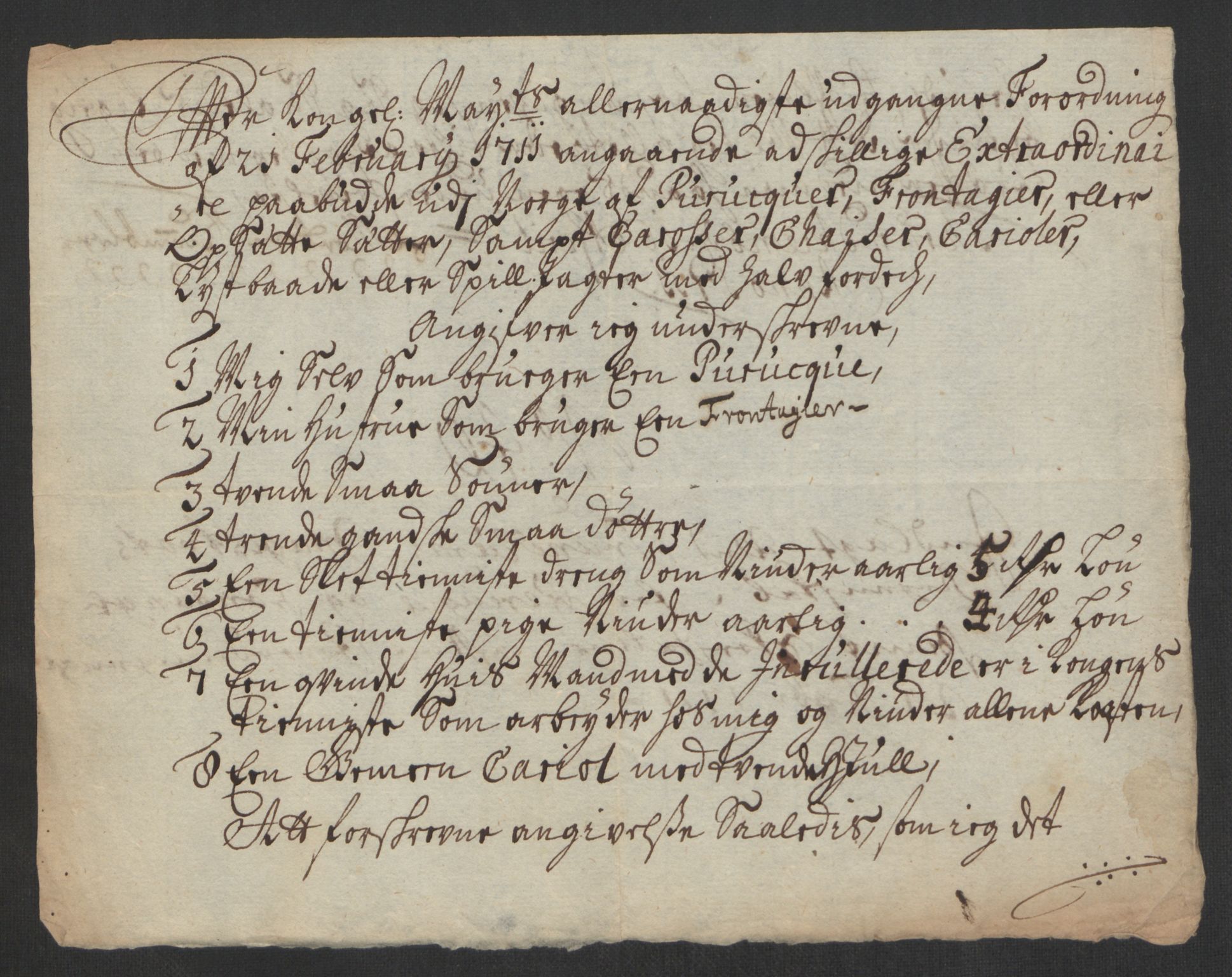 Rentekammeret inntil 1814, Reviderte regnskaper, Byregnskaper, AV/RA-EA-4066/R/Rs/L0507: [S3] Kontribusjonsregnskap, 1699-1711, s. 565