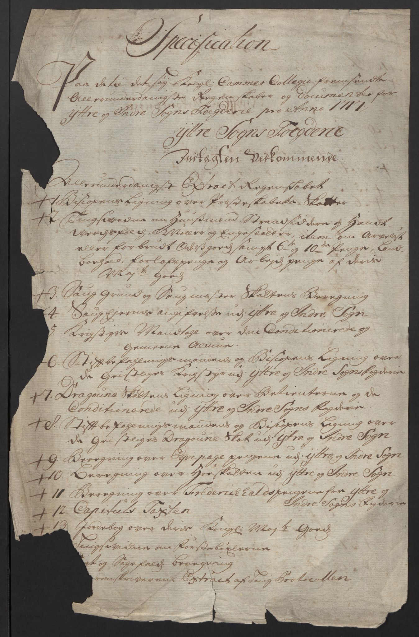 Rentekammeret inntil 1814, Reviderte regnskaper, Fogderegnskap, RA/EA-4092/R52/L3321: Fogderegnskap Sogn, 1717-1718, s. 25