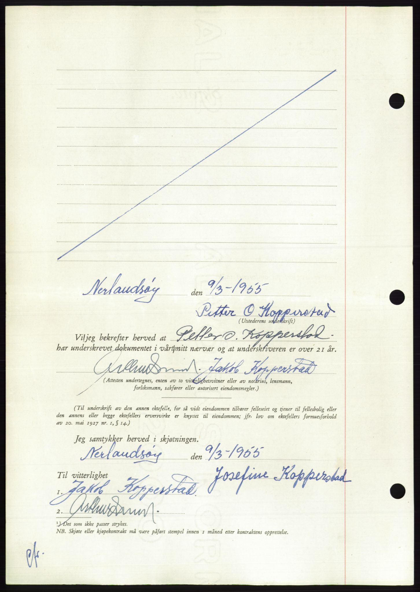 Søre Sunnmøre sorenskriveri, AV/SAT-A-4122/1/2/2C/L0100: Pantebok nr. 26A, 1954-1955, Dagboknr: 719/1955