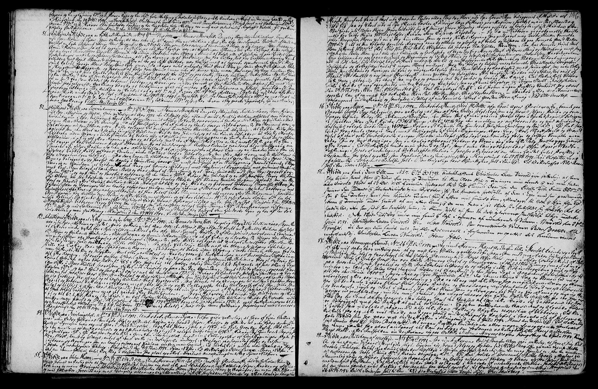 Eiker, Modum og Sigdal sorenskriveri, SAKO/A-123/G/Ga/Gaa/L0005: Pantebok nr. I 5, 1788-1800, s. 146