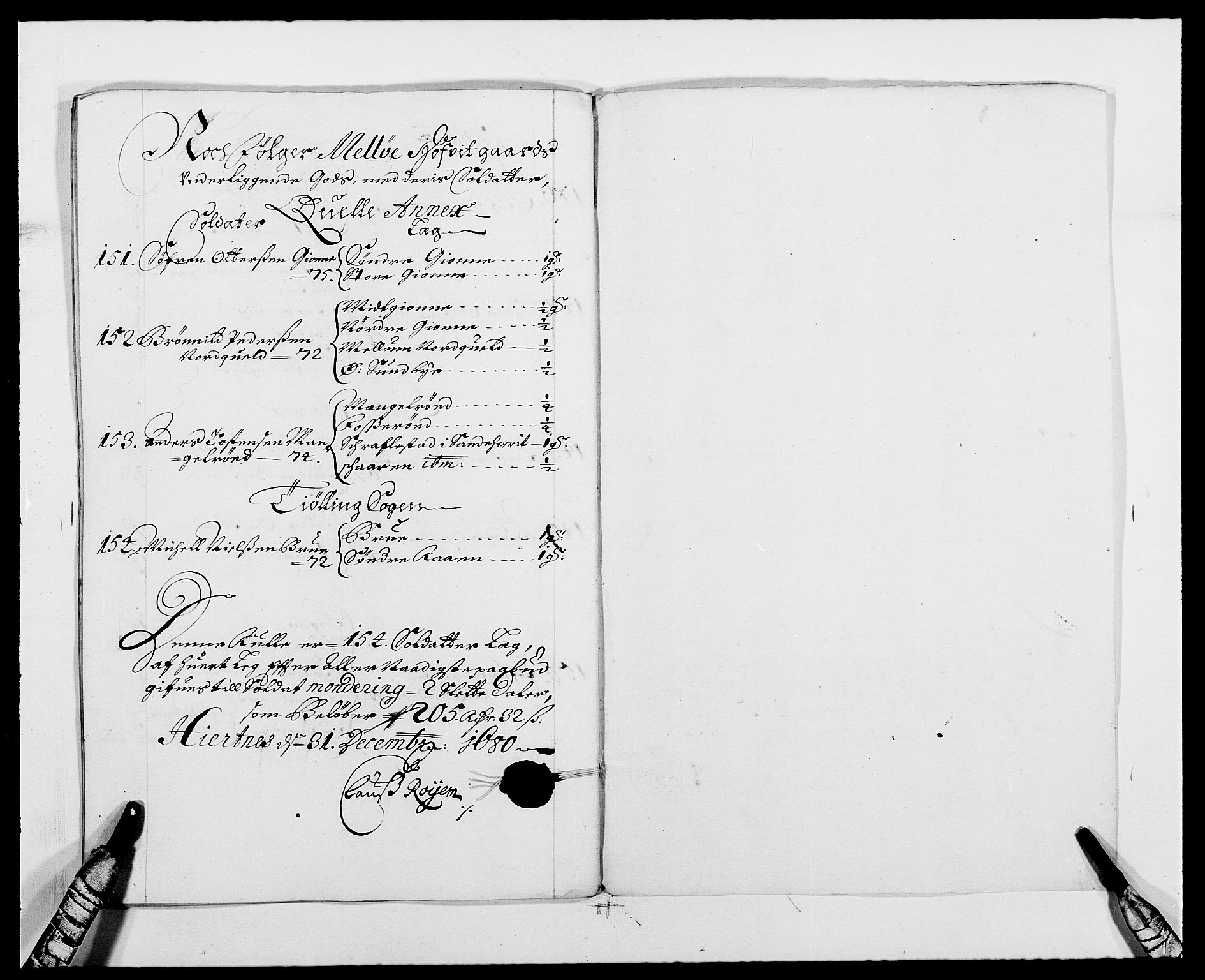 Rentekammeret inntil 1814, Reviderte regnskaper, Fogderegnskap, AV/RA-EA-4092/R33/L1968: Fogderegnskap Larvik grevskap, 1675-1687, s. 424