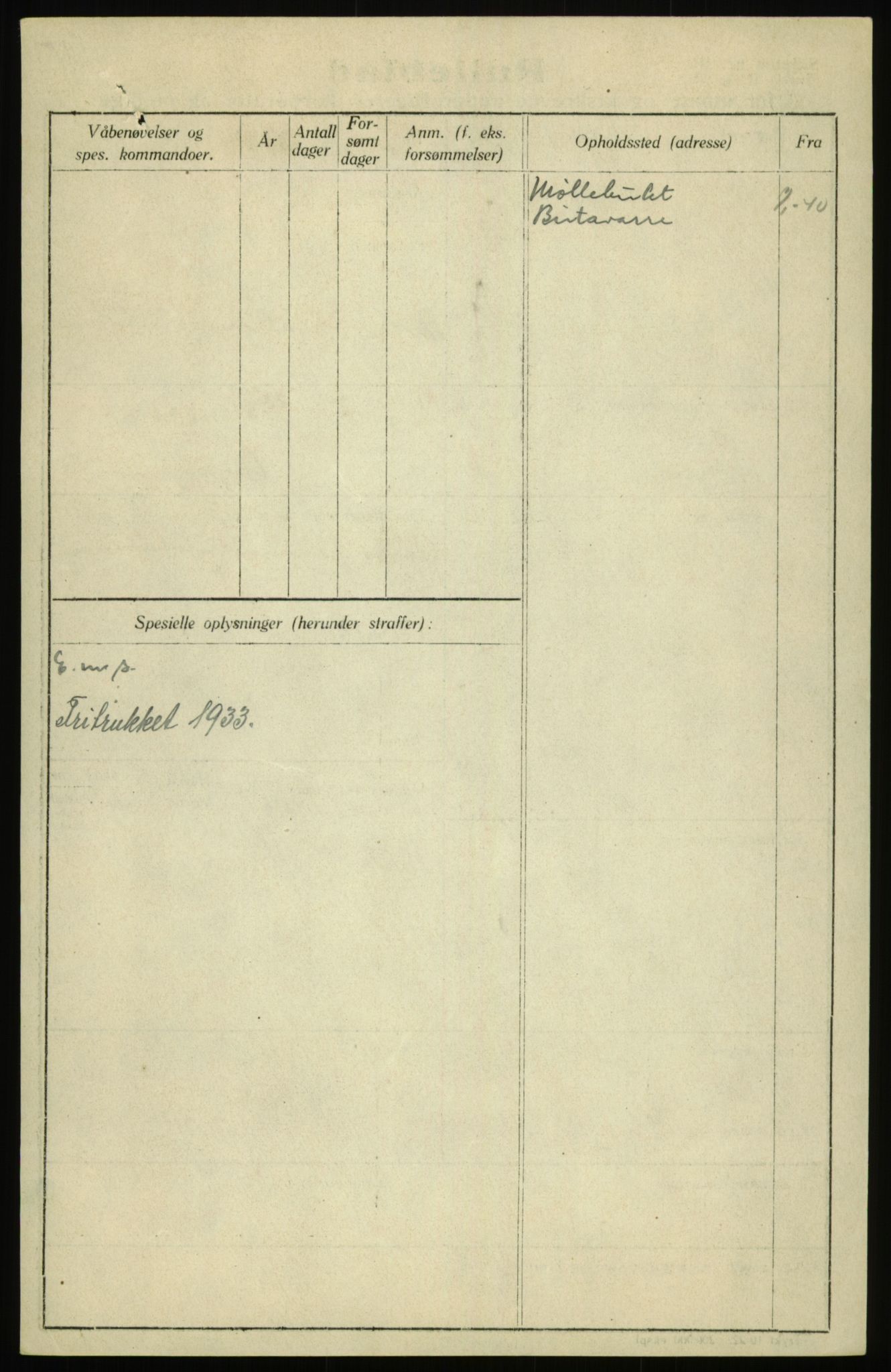 Forsvaret, Troms infanteriregiment nr. 16, AV/RA-RAFA-3146/P/Pa/L0017: Rulleblad for regimentets menige mannskaper, årsklasse 1933, 1933, s. 810