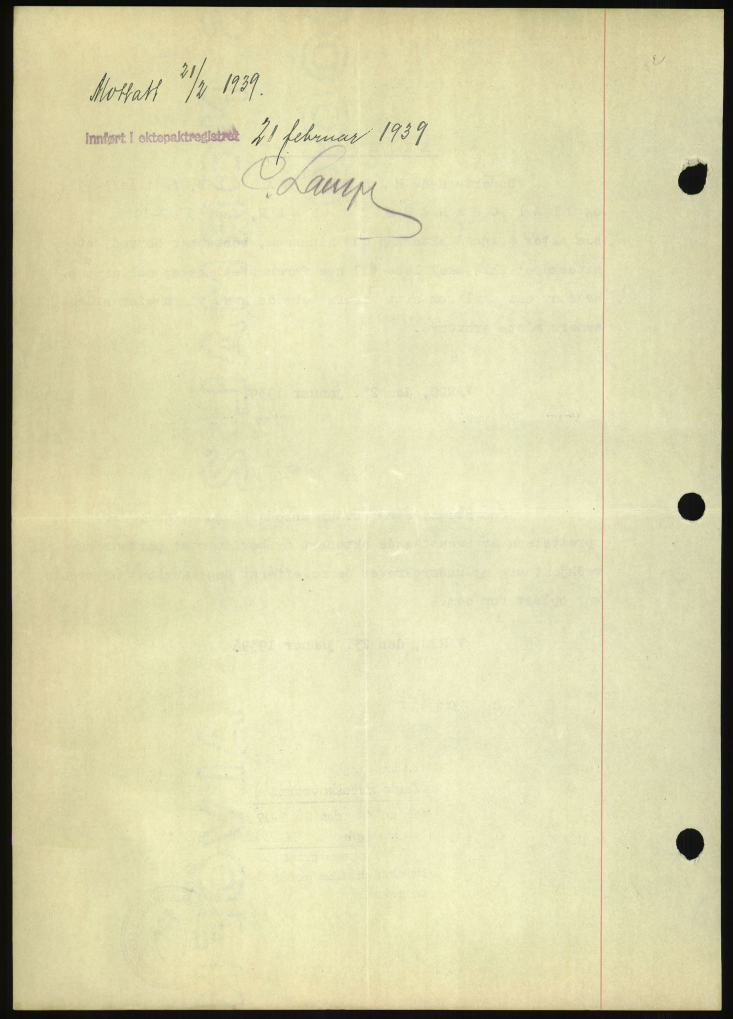 Oslo byskriverembete, AV/SAO-A-10227/2/G/Gb/L0072: Tinglyste ektepakter, Finnmark, bind 1, 1928-1950