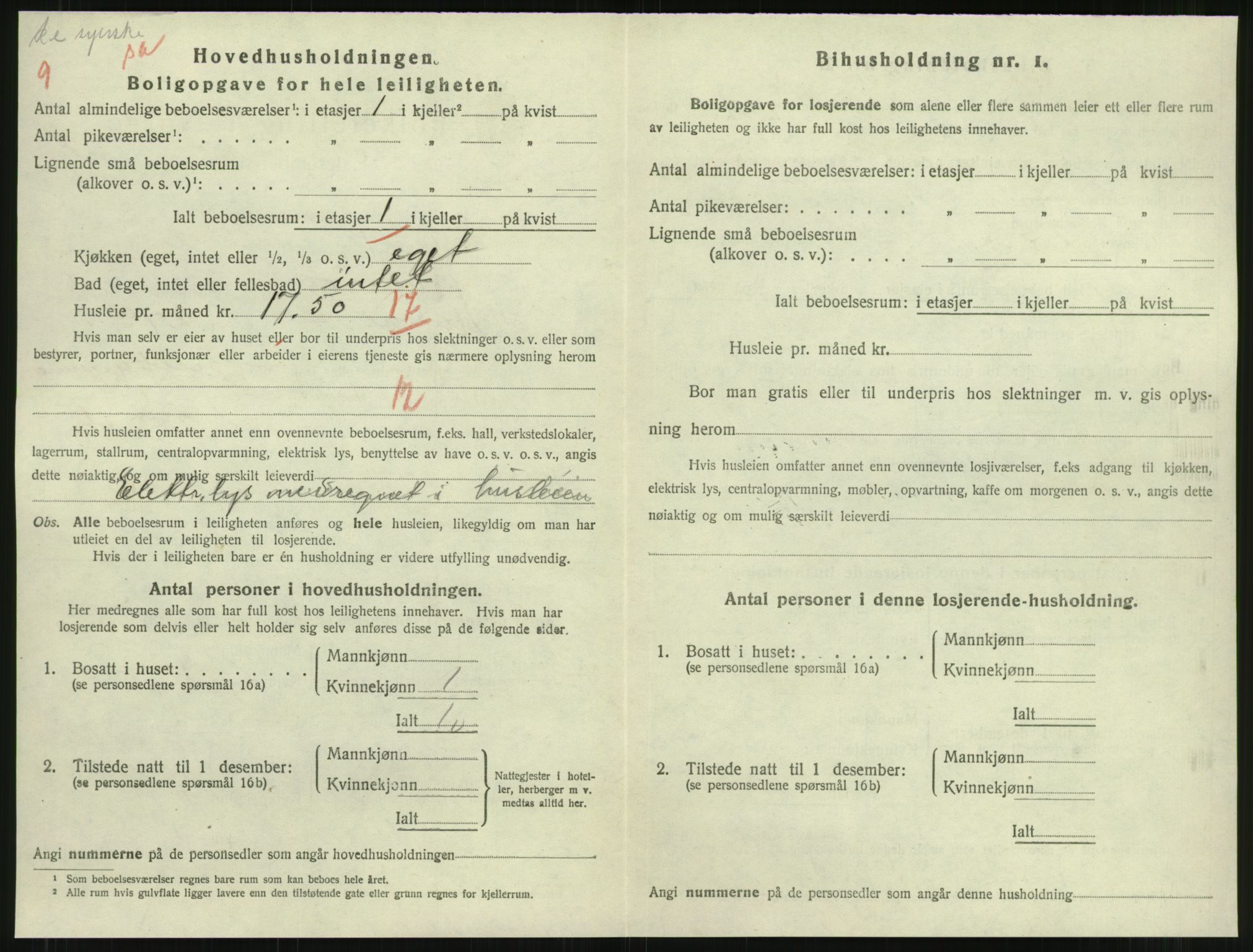 SAT, Folketelling 1920 for 1703 Namsos ladested, 1920, s. 1172