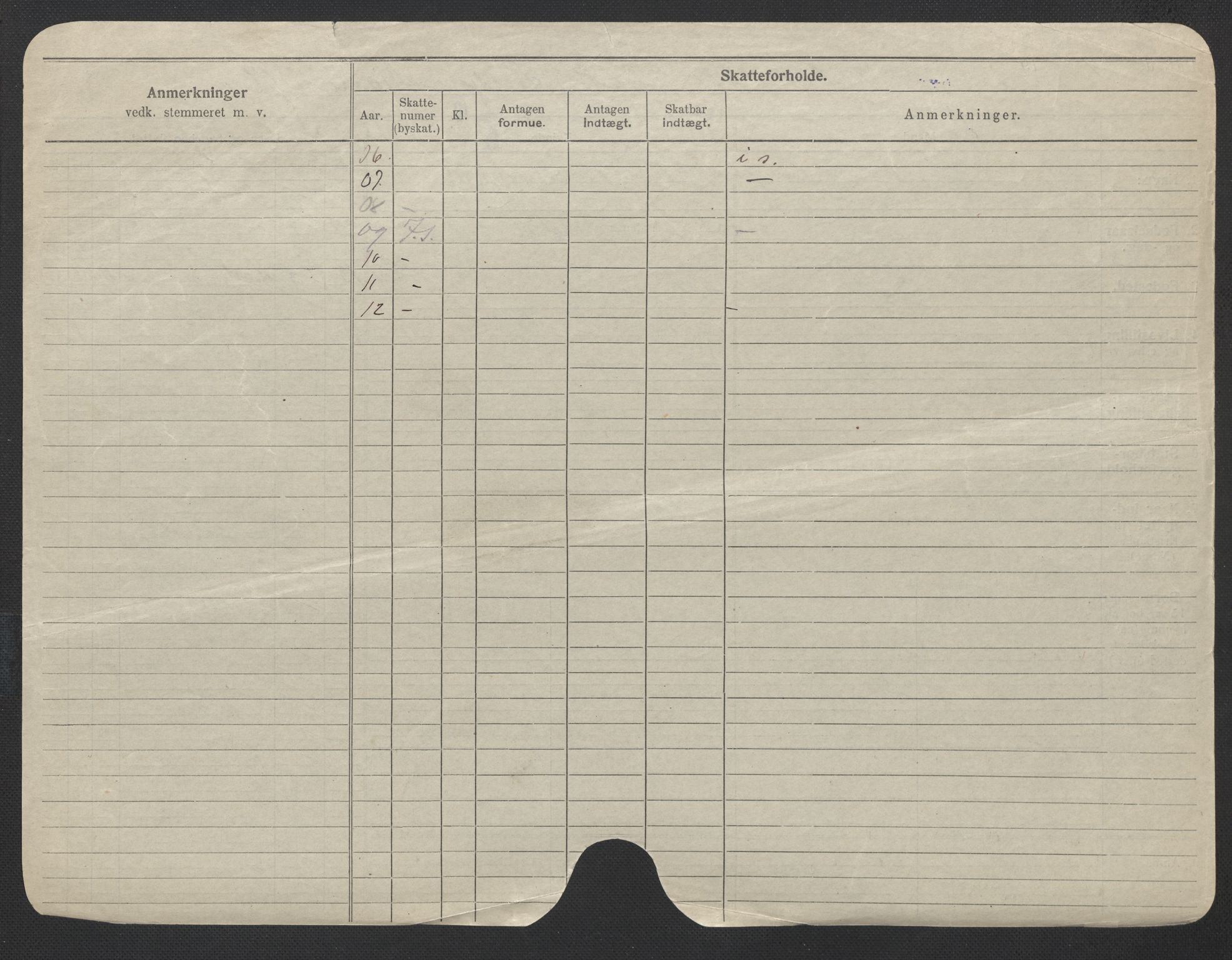 Oslo folkeregister, Registerkort, AV/SAO-A-11715/F/Fa/Fac/L0019: Kvinner, 1906-1914, s. 702b