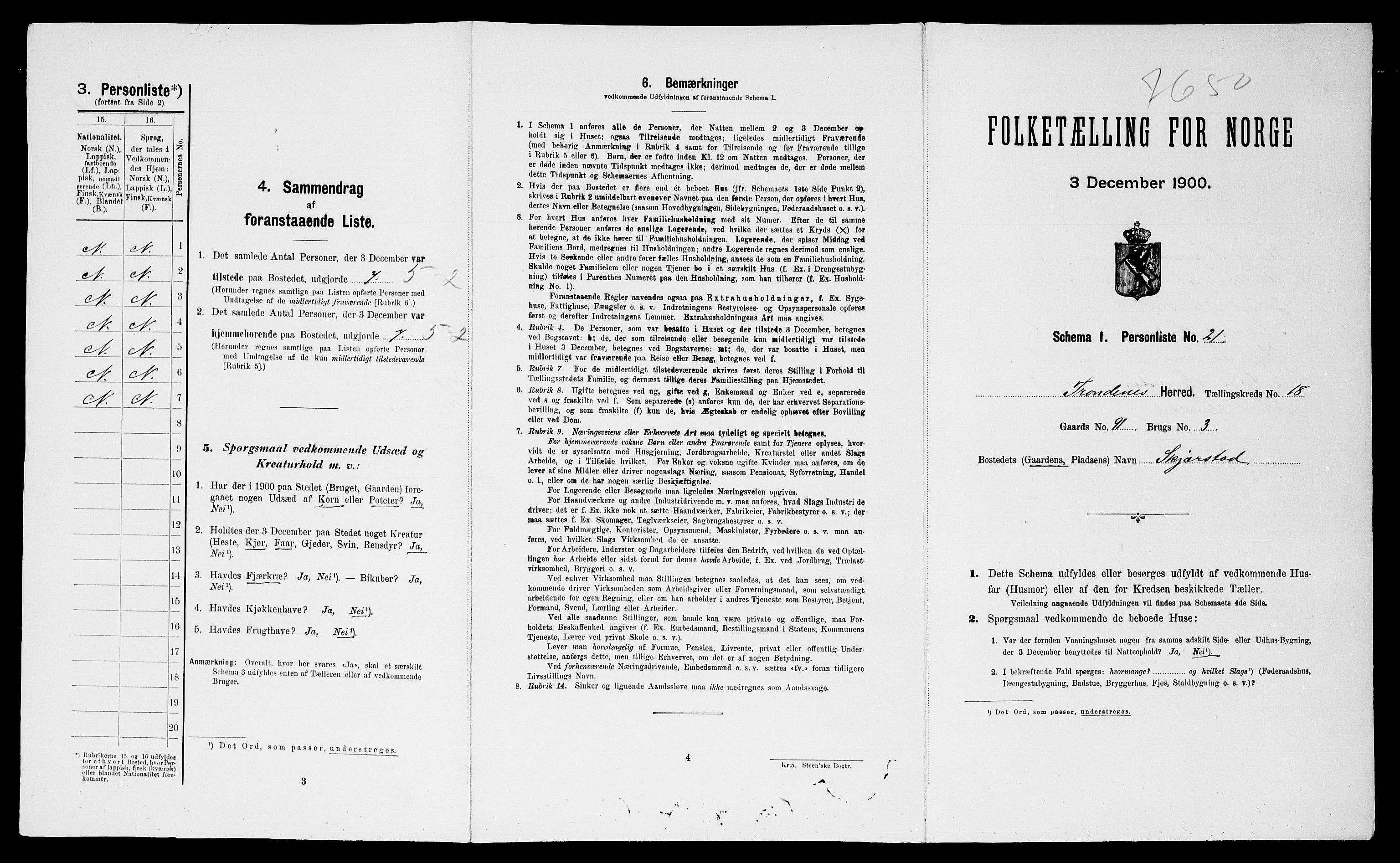 SATØ, Folketelling 1900 for 1914 Trondenes herred, 1900, s. 2331