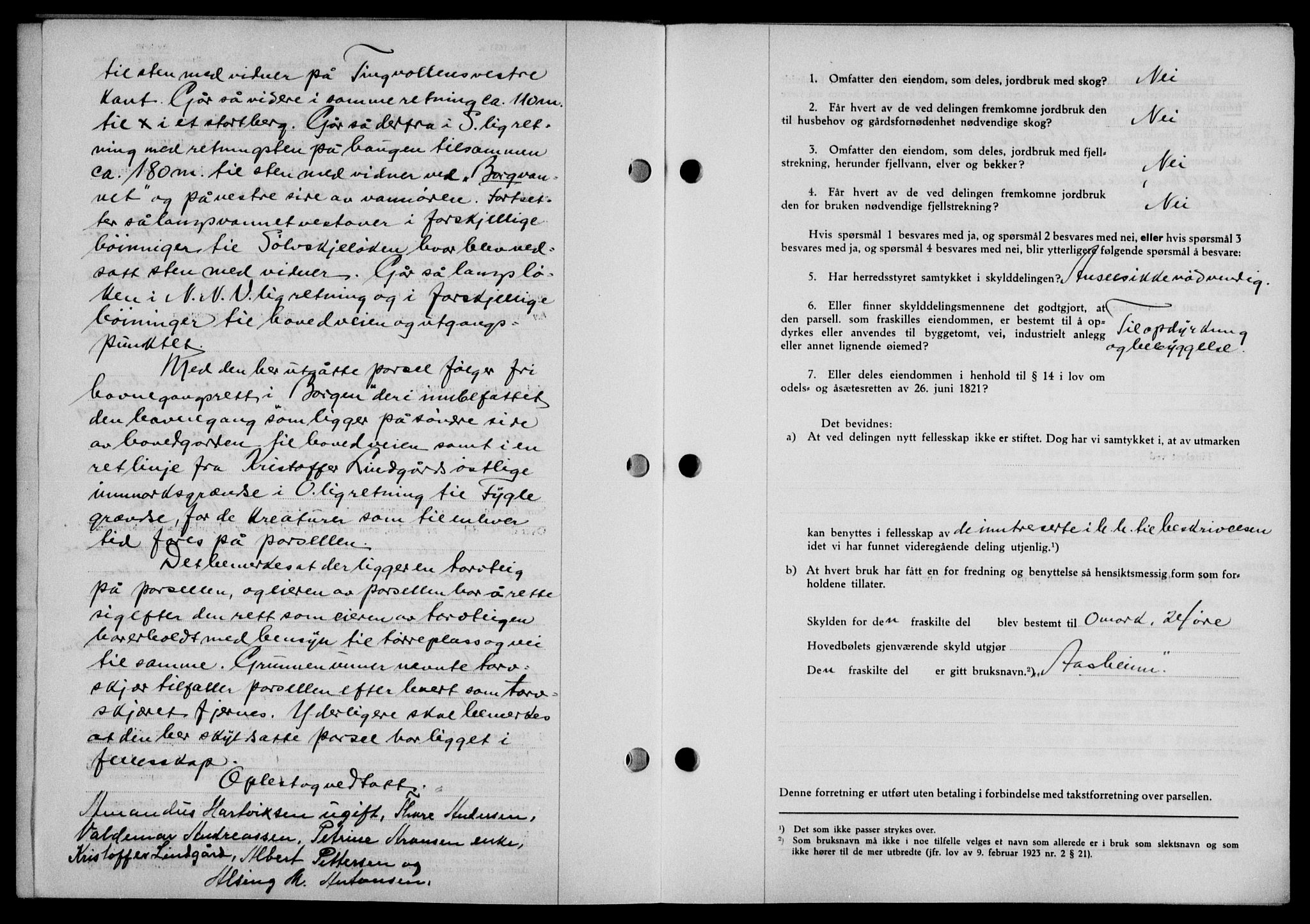 Lofoten sorenskriveri, SAT/A-0017/1/2/2C/L0001a: Pantebok nr. 1a, 1936-1937, Dagboknr: 235/1937