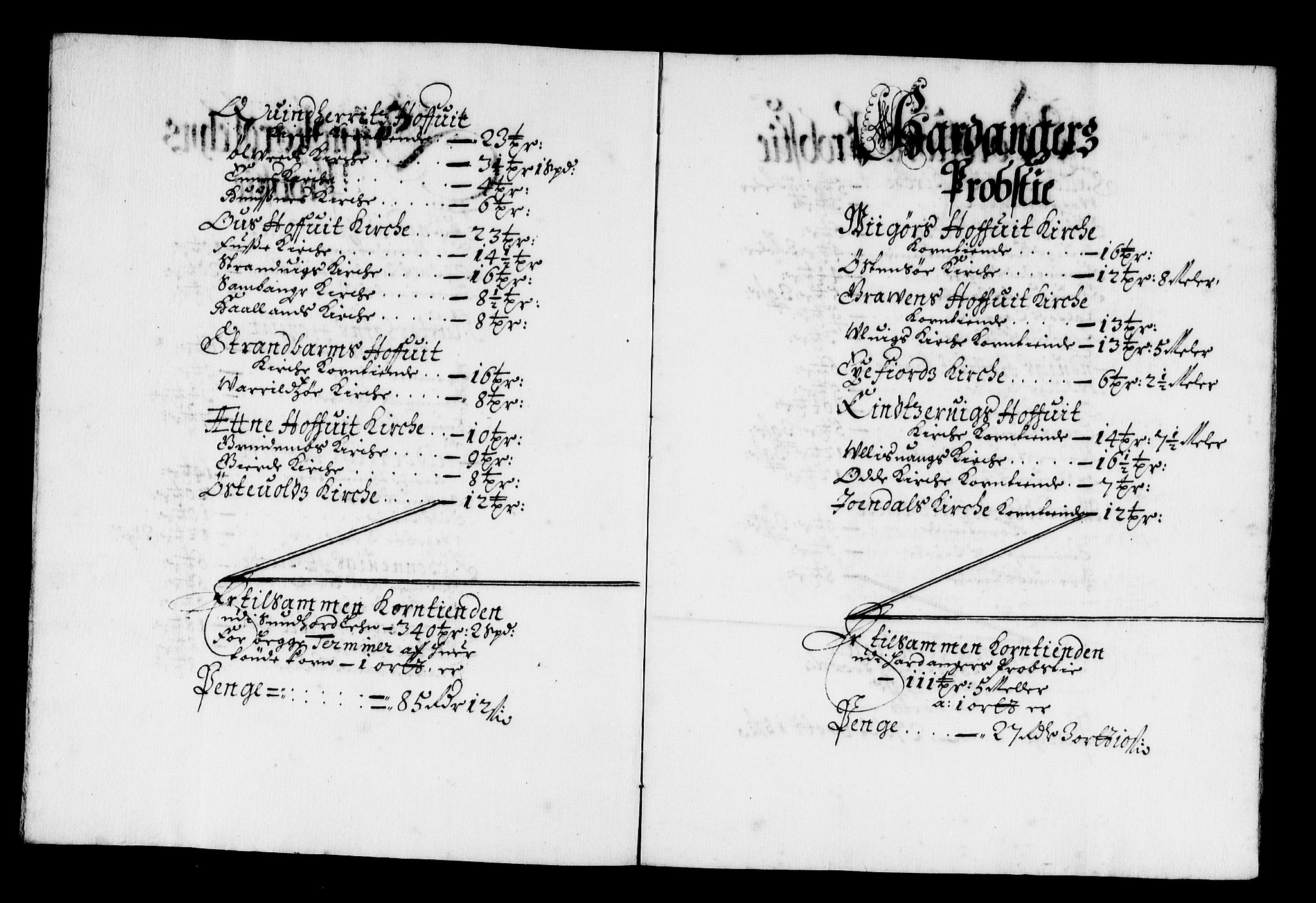Rentekammeret inntil 1814, Reviderte regnskaper, Stiftamtstueregnskaper, Bergen stiftamt, AV/RA-EA-6043/R/Rc/L0034: Bergen stiftamt, 1664-1672