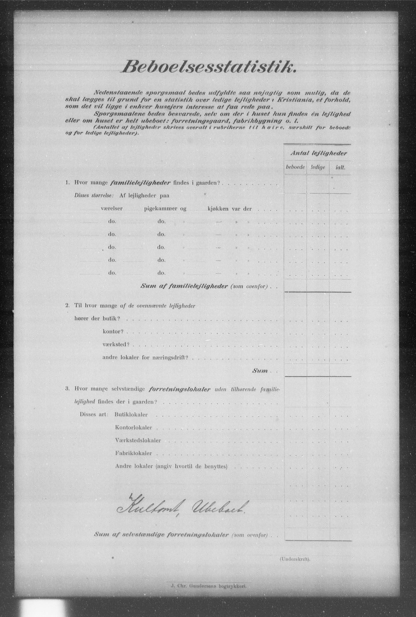 OBA, Kommunal folketelling 31.12.1903 for Kristiania kjøpstad, 1903, s. 24389