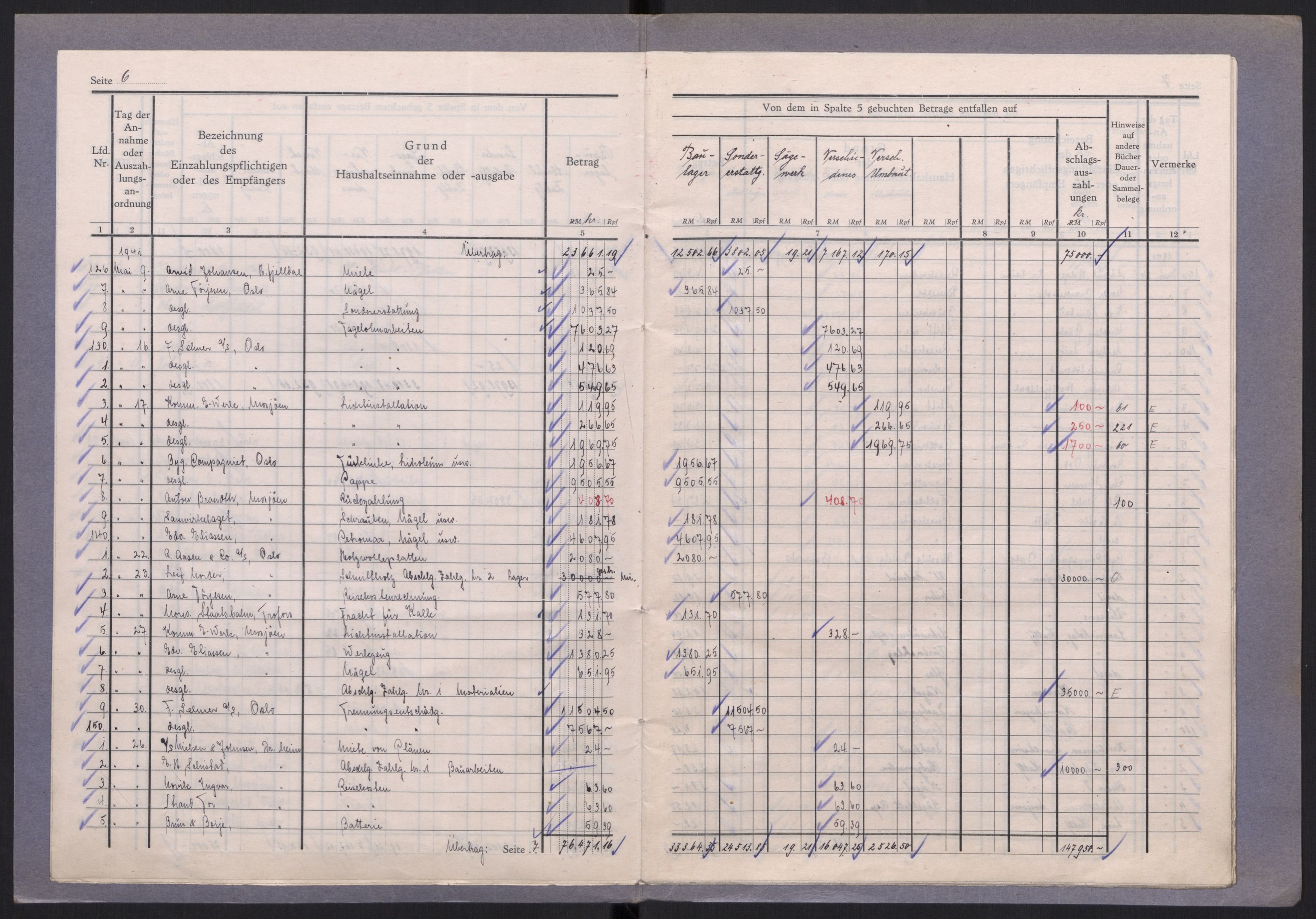 Tyske arkiver, Organisation Todt (OT), Einsatzgruppe Wiking, AV/RA-RAFA-2188/2/E/Ea/L0005: Byggeprosjekt i Hattfjelldal, 1940-1942, s. 251