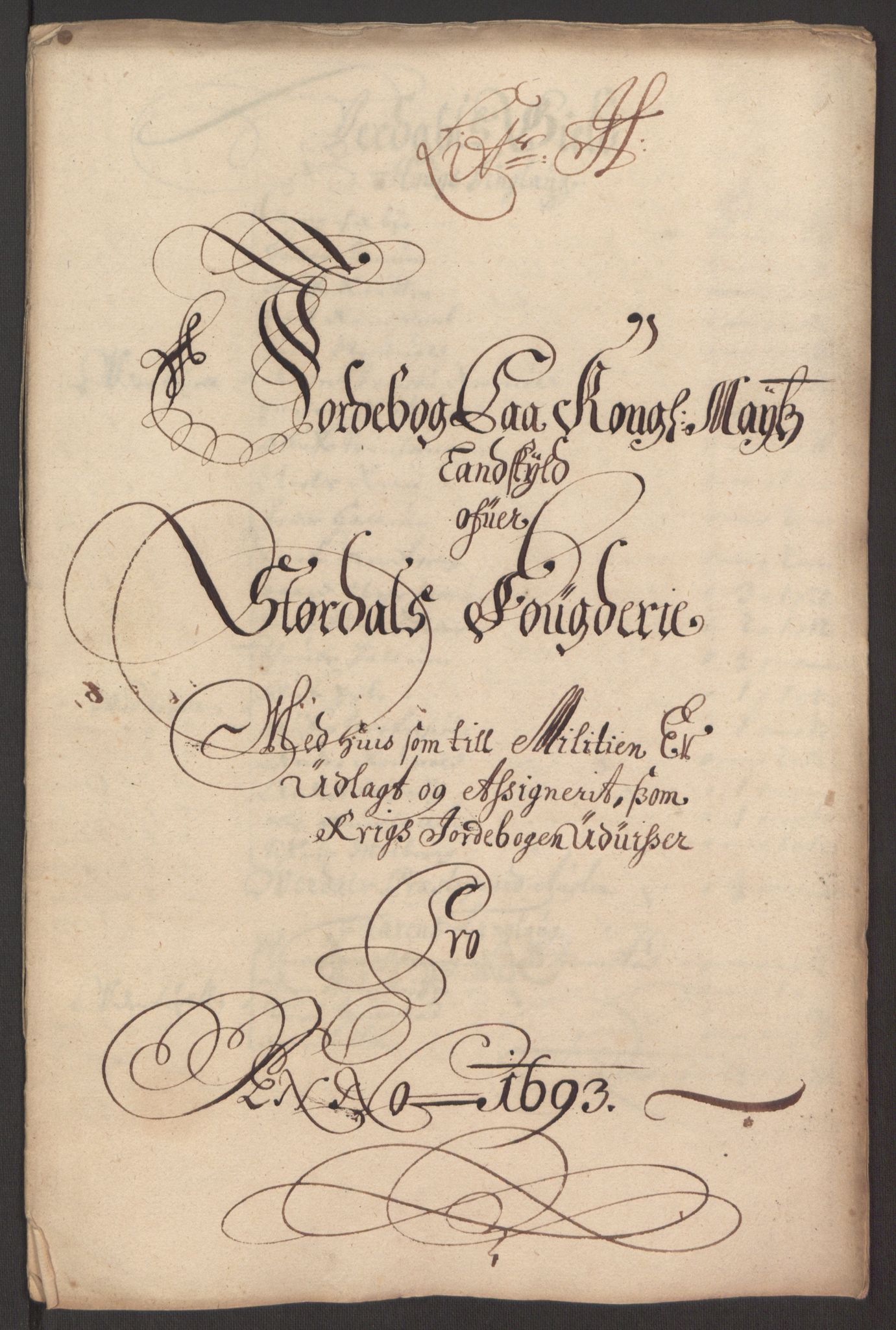 Rentekammeret inntil 1814, Reviderte regnskaper, Fogderegnskap, AV/RA-EA-4092/R62/L4186: Fogderegnskap Stjørdal og Verdal, 1693-1694, s. 112