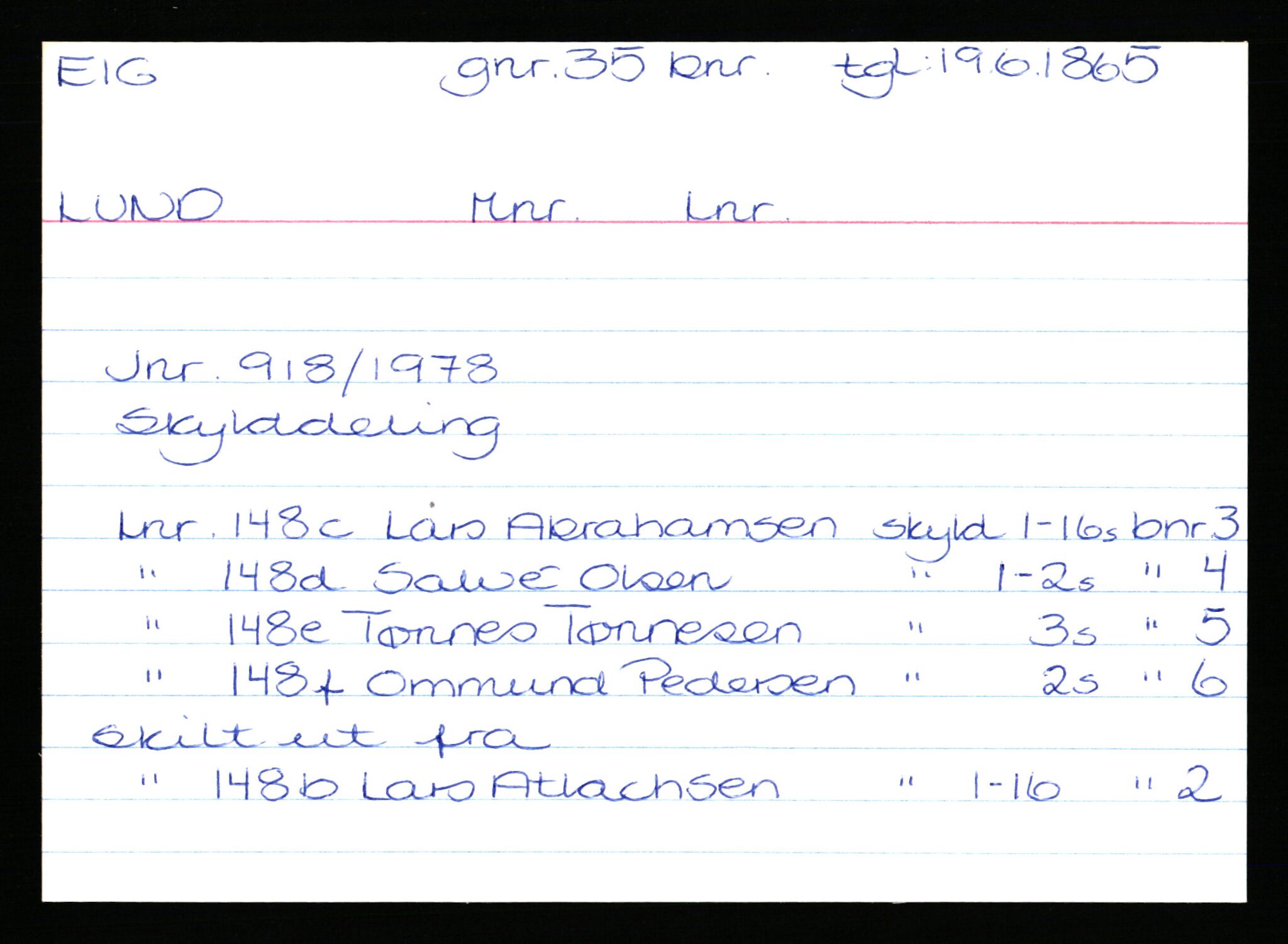 Statsarkivet i Stavanger, AV/SAST-A-101971/03/Y/Yk/L0008: Registerkort sortert etter gårdsnavn: Eig - Erlien, 1750-1930, s. 25
