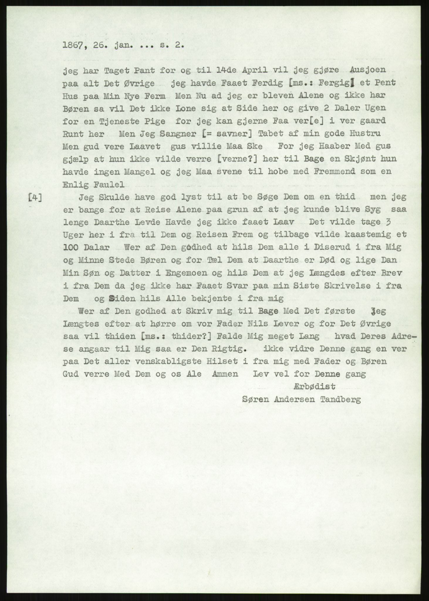 Samlinger til kildeutgivelse, Amerikabrevene, AV/RA-EA-4057/F/L0019: Innlån fra Buskerud: Fonnem - Kristoffersen, 1838-1914, s. 715