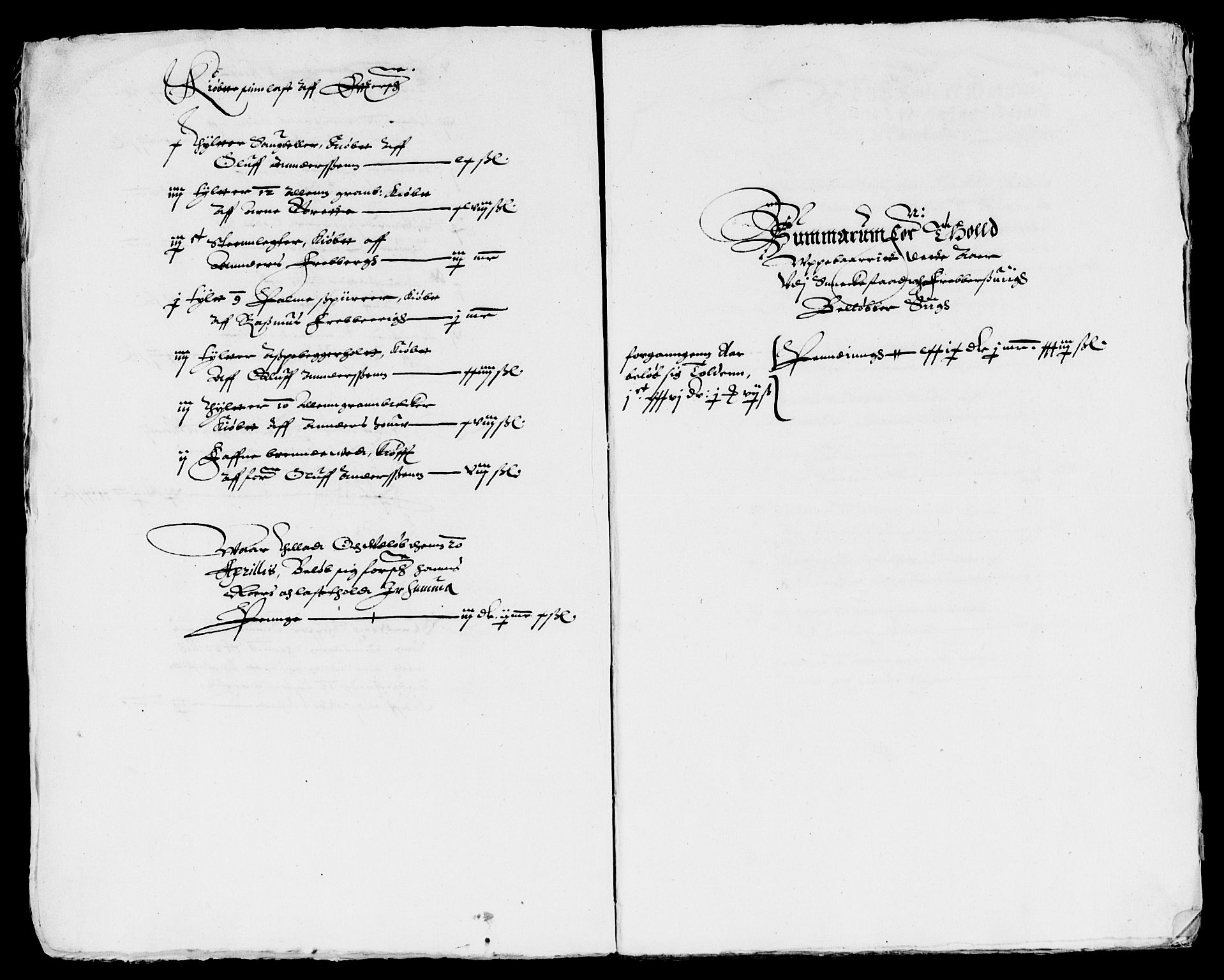 Rentekammeret inntil 1814, Reviderte regnskaper, Lensregnskaper, AV/RA-EA-5023/R/Rb/Rbo/L0001: Tønsberg len, 1584-1612