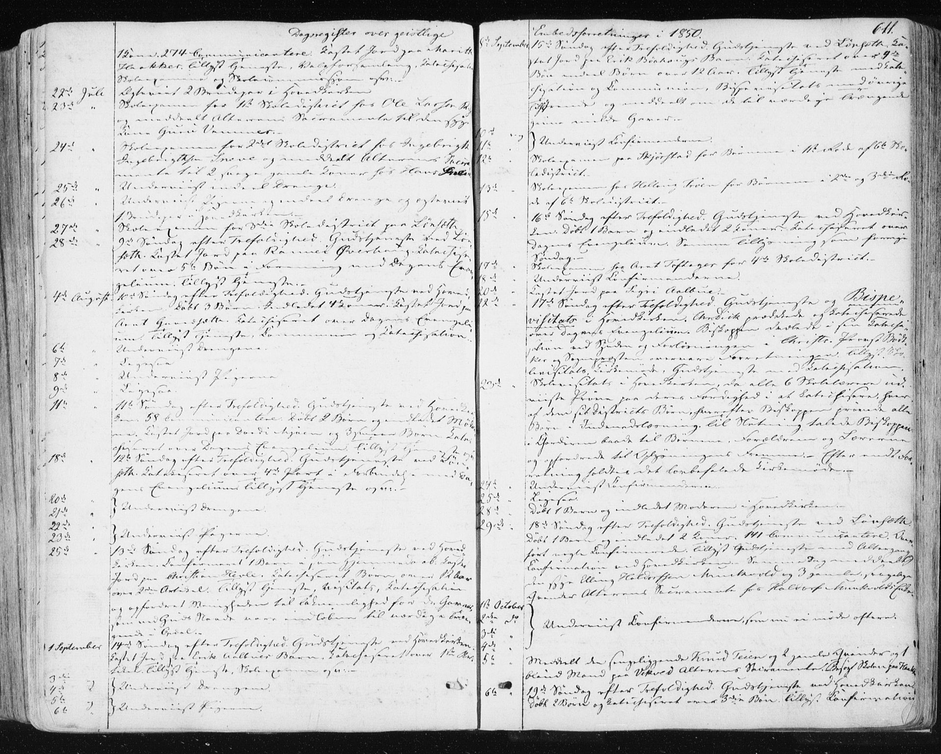 Ministerialprotokoller, klokkerbøker og fødselsregistre - Sør-Trøndelag, SAT/A-1456/678/L0899: Ministerialbok nr. 678A08, 1848-1872, s. 611