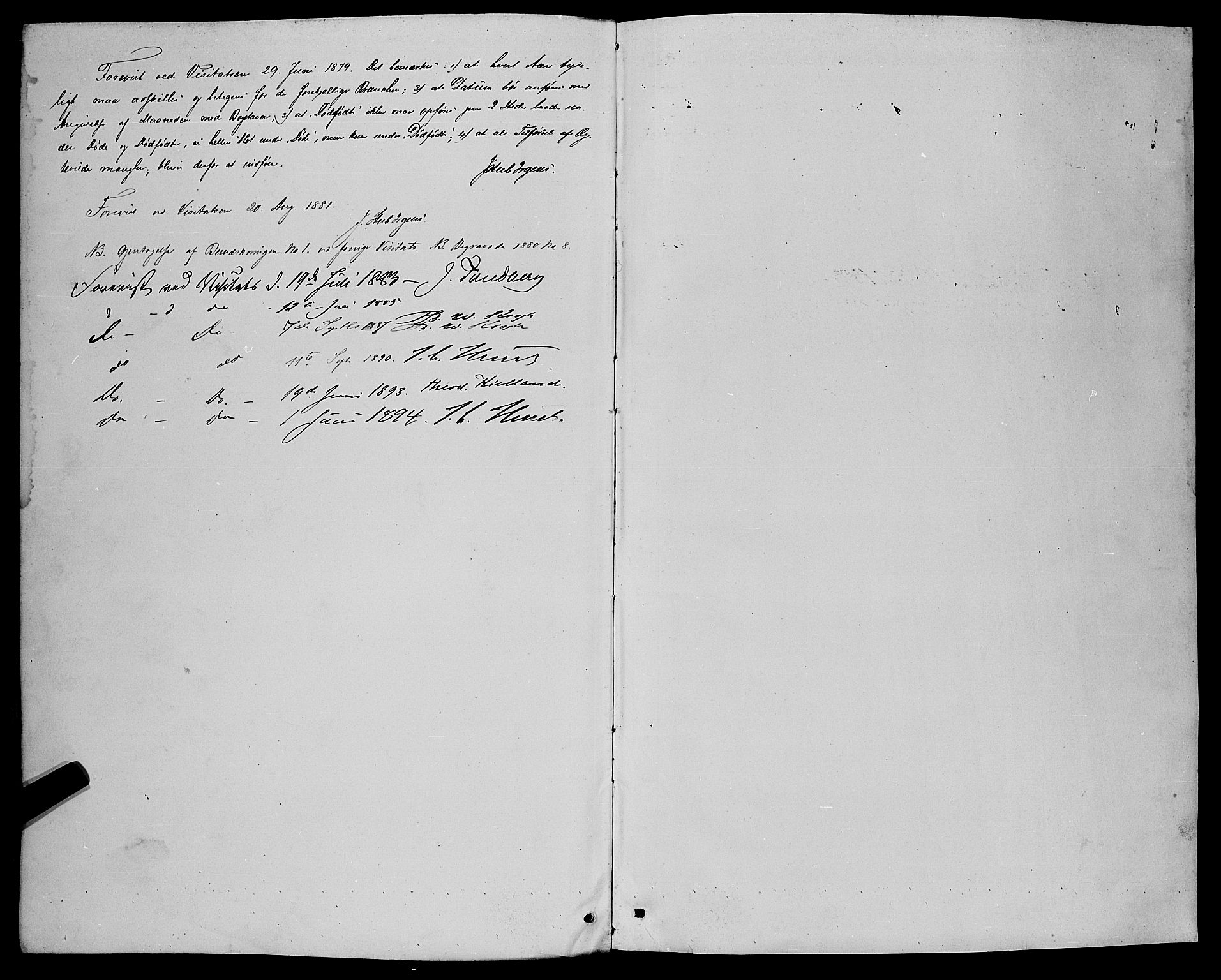 Sirdal sokneprestkontor, AV/SAK-1111-0036/F/Fb/Fbb/L0003: Klokkerbok nr. B 3, 1878-1894, s. 85