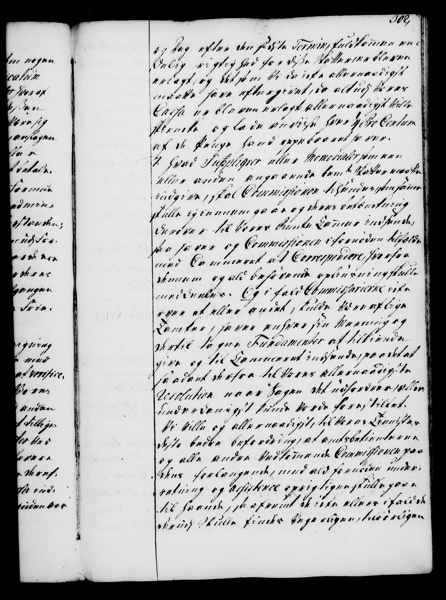Rentekammeret, Kammerkanselliet, RA/EA-3111/G/Gg/Gga/L0005: Norsk ekspedisjonsprotokoll med register (merket RK 53.5), 1741-1749, s. 302