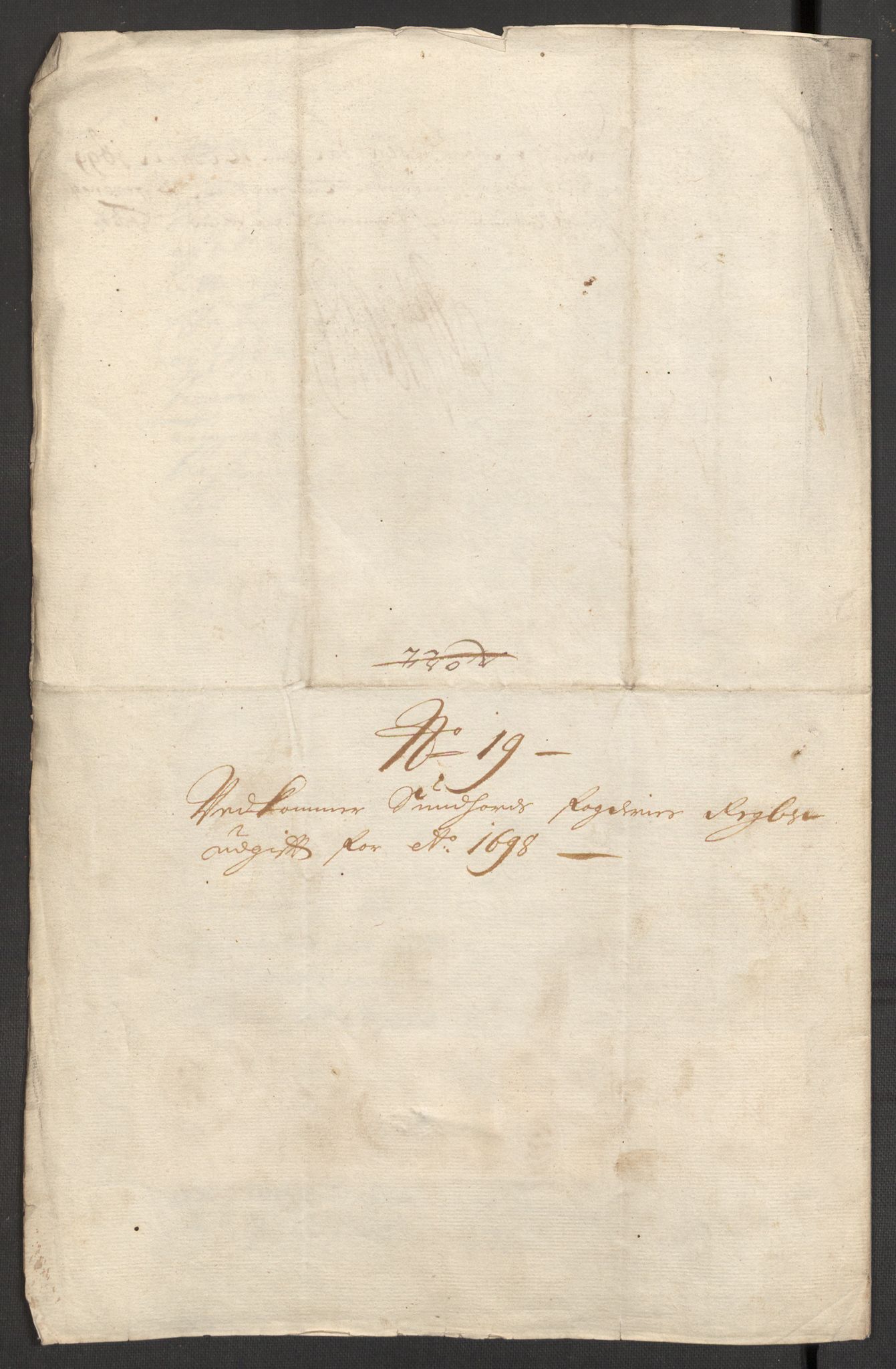 Rentekammeret inntil 1814, Reviderte regnskaper, Fogderegnskap, AV/RA-EA-4092/R48/L2977: Fogderegnskap Sunnhordland og Hardanger, 1697-1698, s. 397