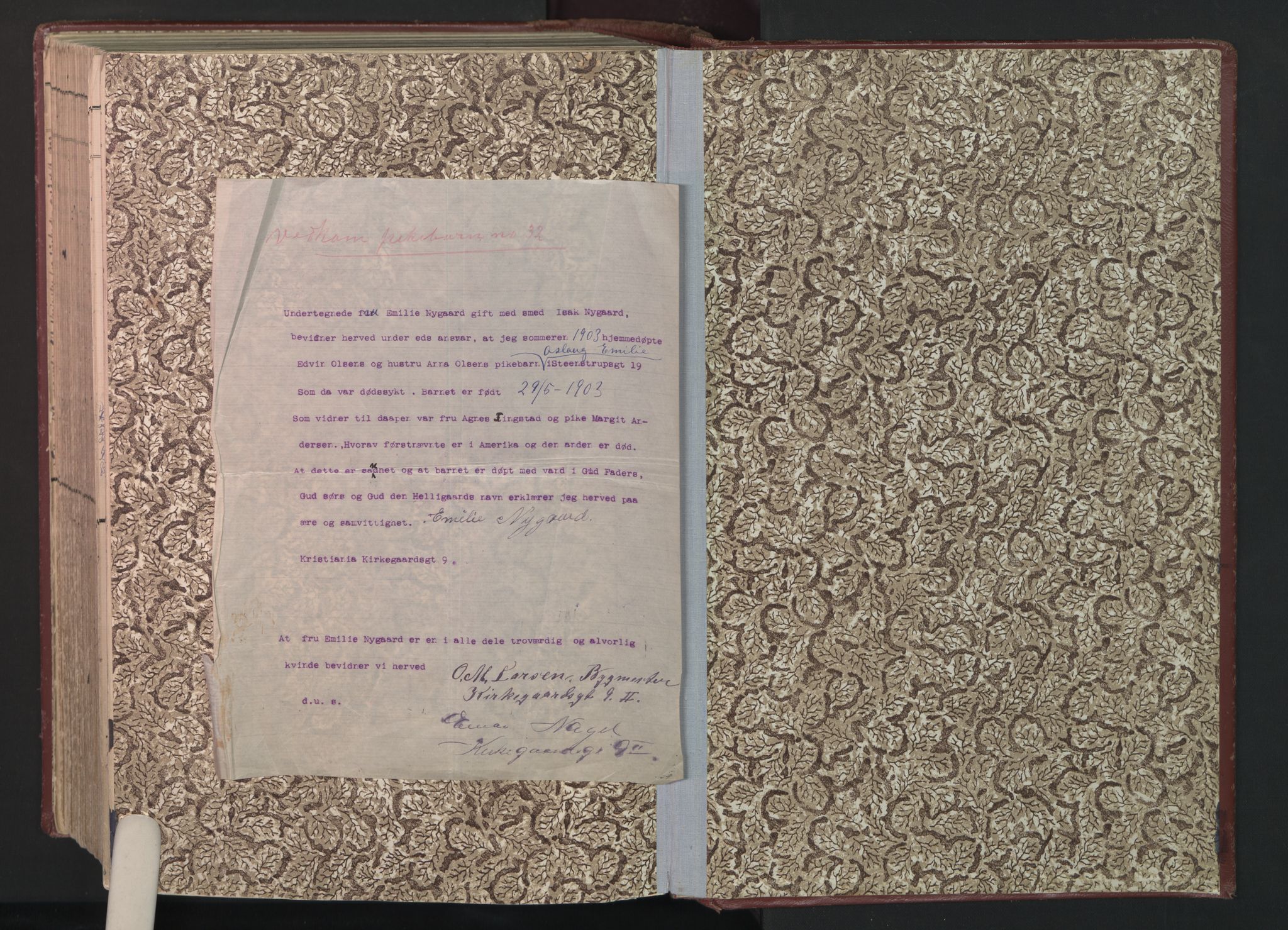 Petrus prestekontor Kirkebøker, AV/SAO-A-10872/F/Fa/L0012: Ministerialbok nr. I 12, 1909-1936
