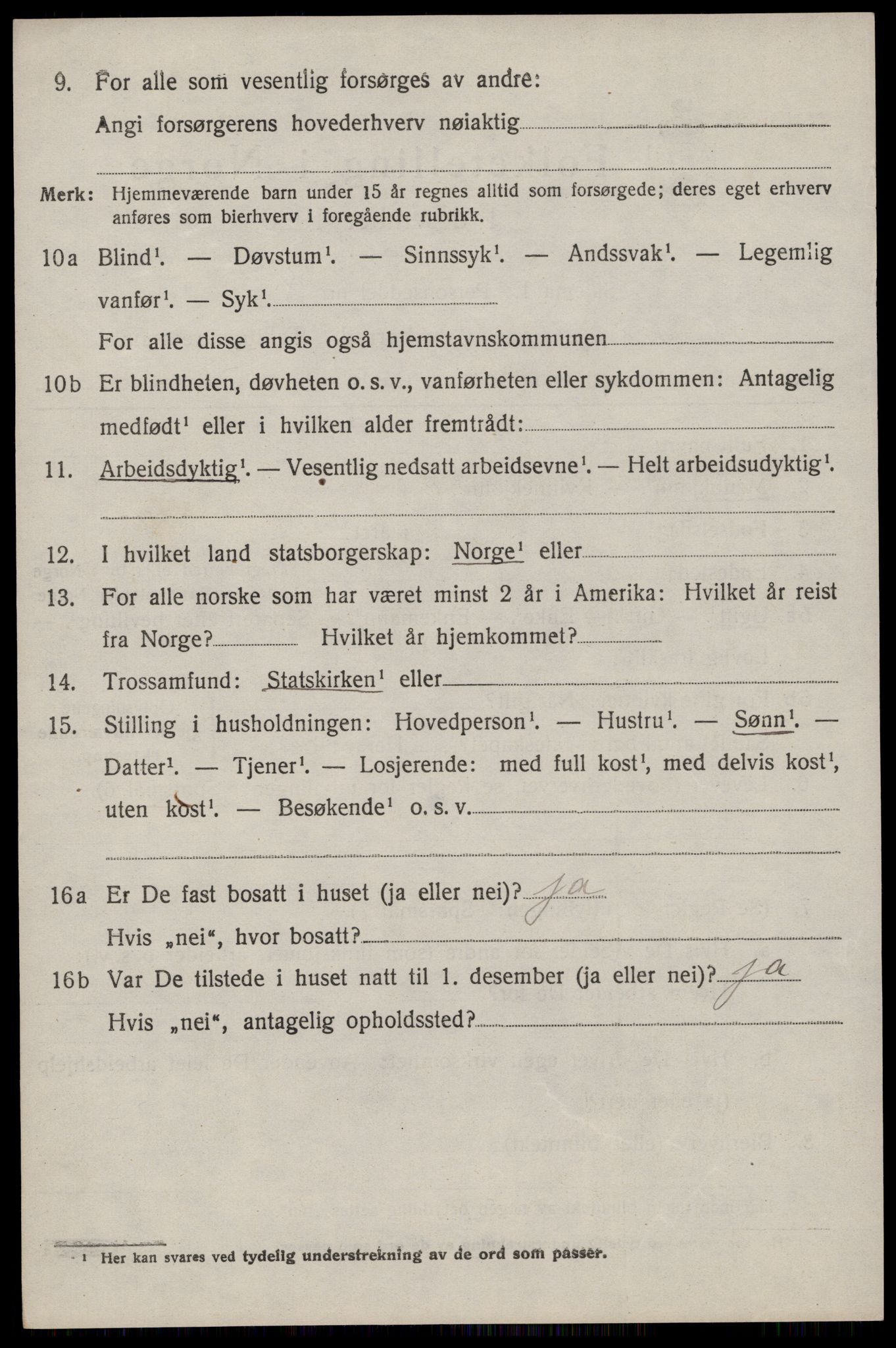 SAST, Folketelling 1920 for 1147 Avaldsnes herred, 1920, s. 1584