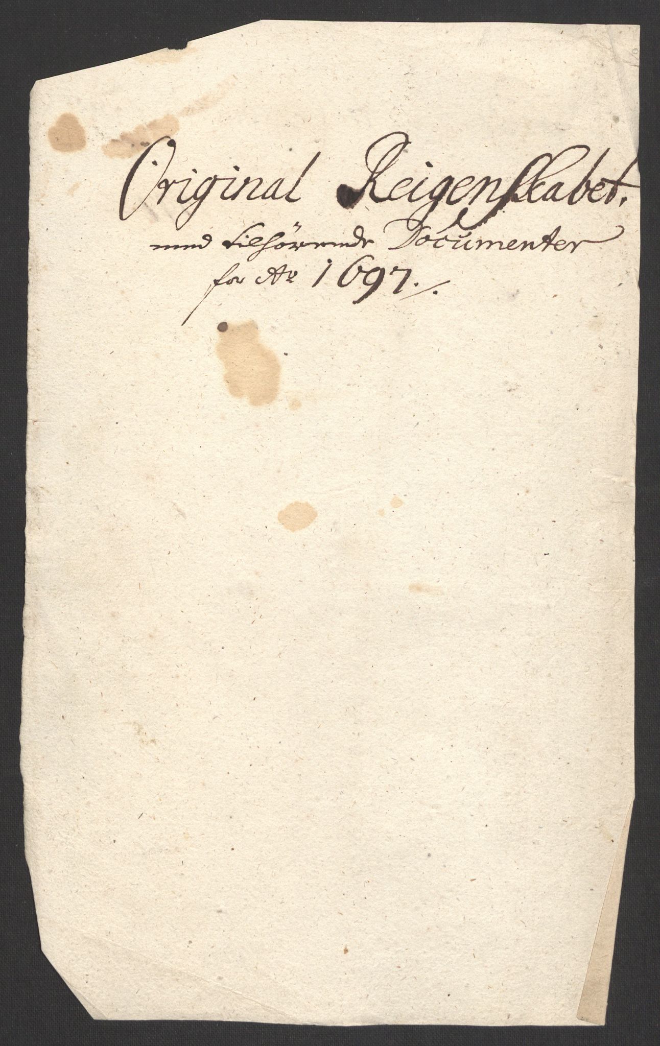 Rentekammeret inntil 1814, Reviderte regnskaper, Fogderegnskap, RA/EA-4092/R17/L1170: Fogderegnskap Gudbrandsdal, 1696-1697, s. 190