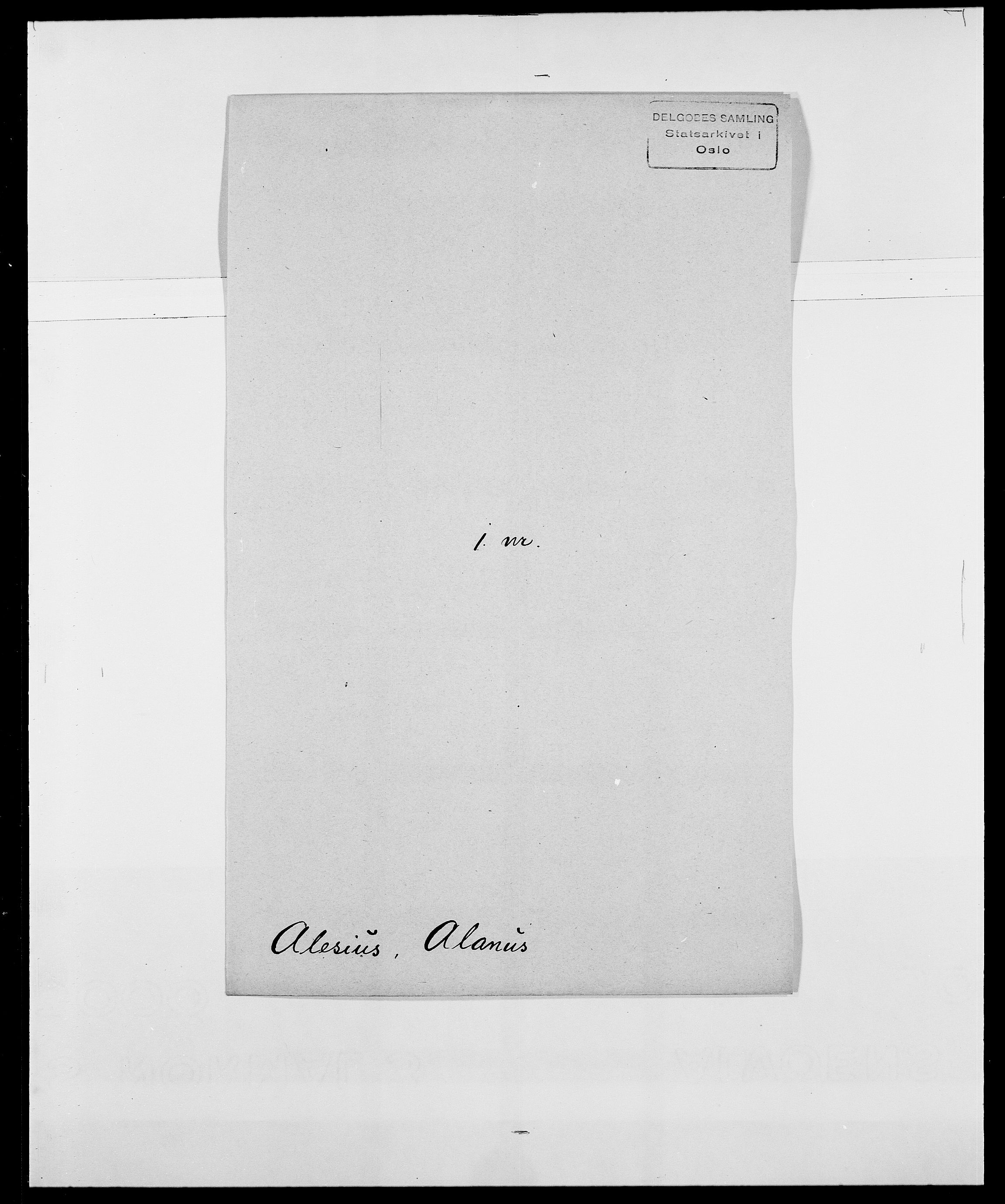 Delgobe, Charles Antoine - samling, AV/SAO-PAO-0038/D/Da/L0001: Aabye - Angerman, s. 388