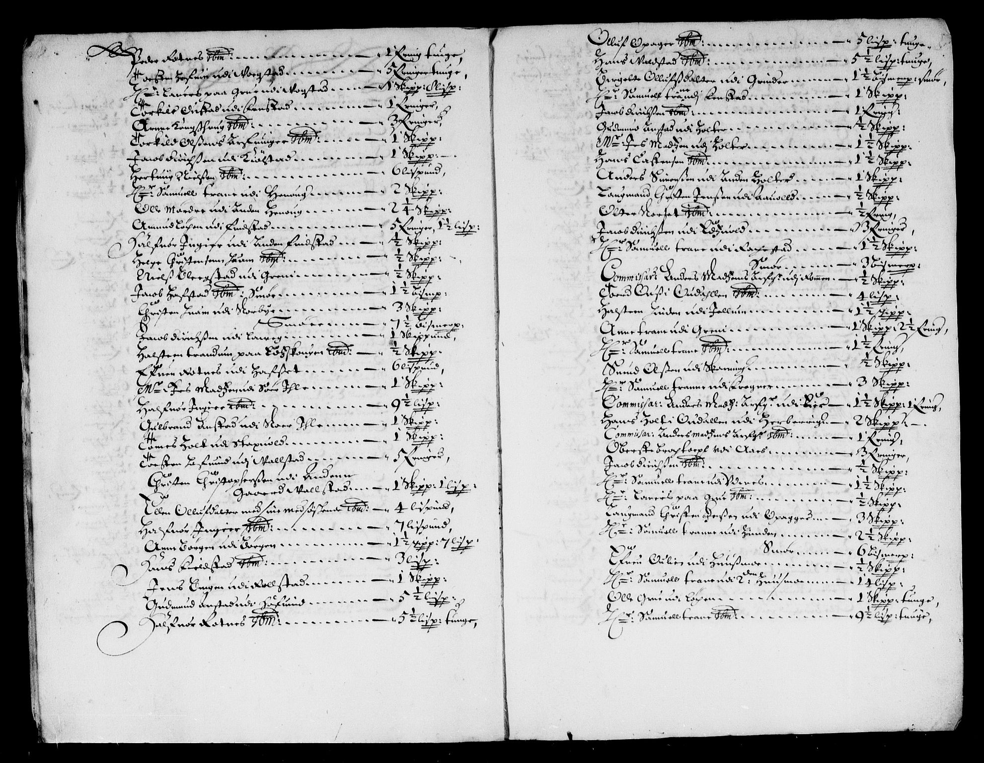 Rentekammeret inntil 1814, Reviderte regnskaper, Stiftamtstueregnskaper, Landkommissariatet på Akershus og Akershus stiftamt, AV/RA-EA-5869/R/Rb/L0087: Akershus stiftamt, 1672-1673