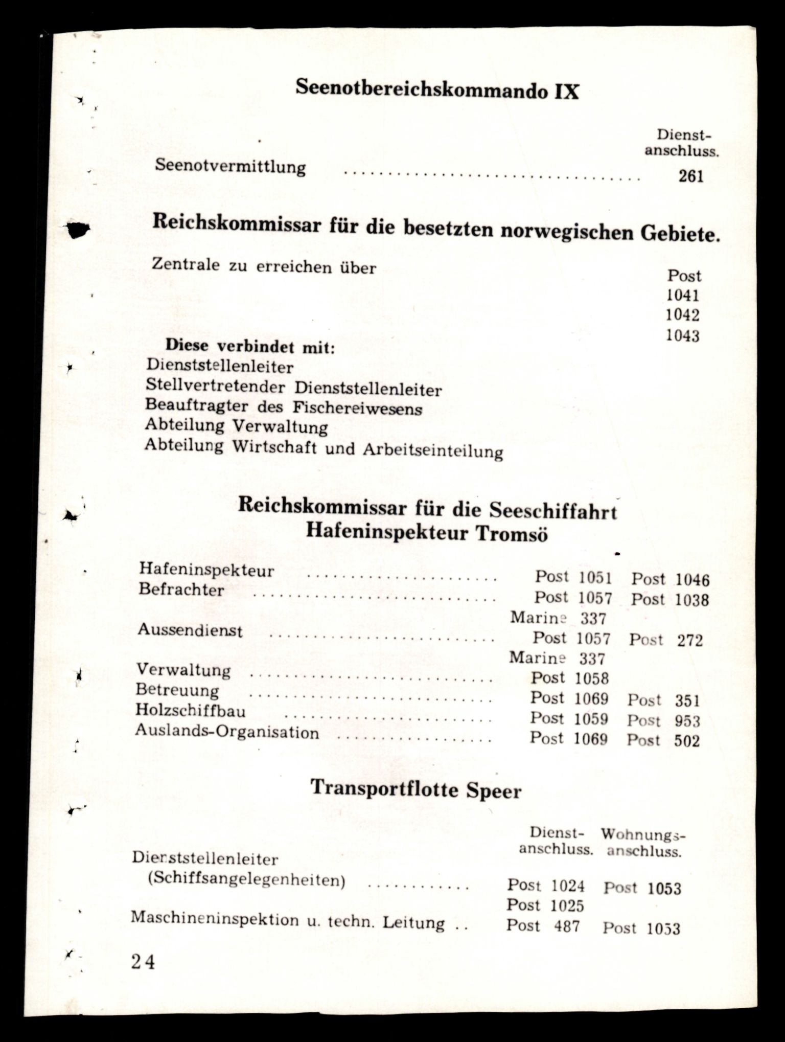 Forsvarets Overkommando. 2 kontor. Arkiv 11.4. Spredte tyske arkivsaker, AV/RA-RAFA-7031/D/Dar/Darb/L0014: Reichskommissariat., 1942-1944, s. 66