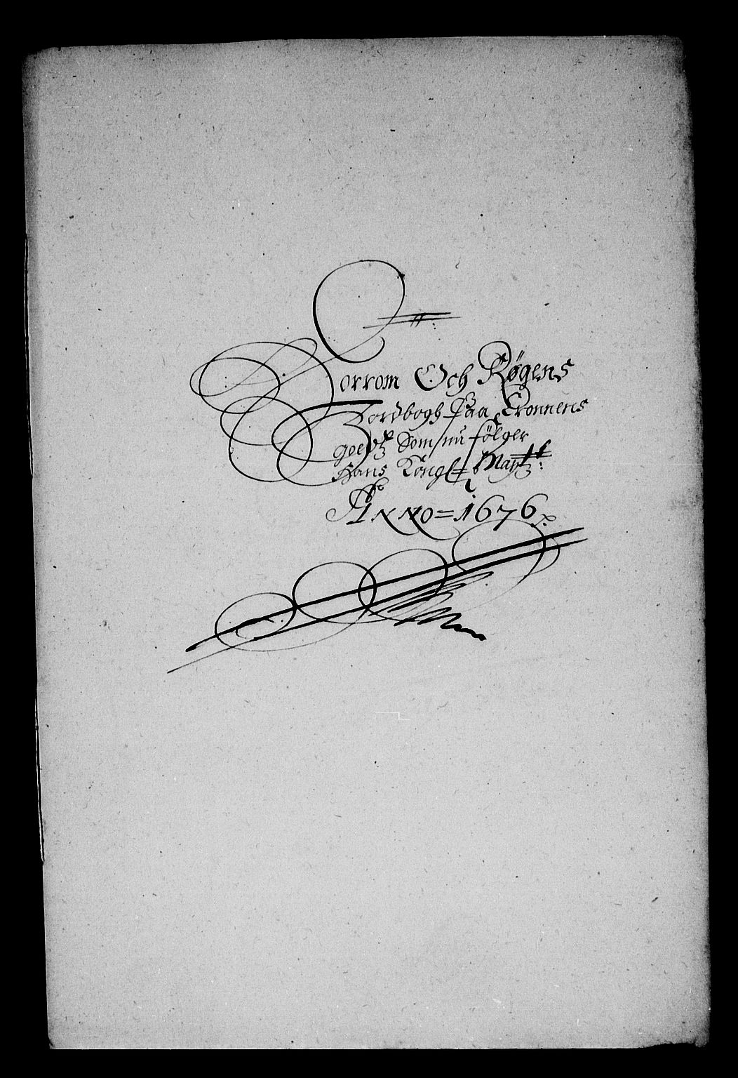 Rentekammeret inntil 1814, Reviderte regnskaper, Stiftamtstueregnskaper, Landkommissariatet på Akershus og Akershus stiftamt, AV/RA-EA-5869/R/Rb/L0117: Akershus stiftamt, 1676