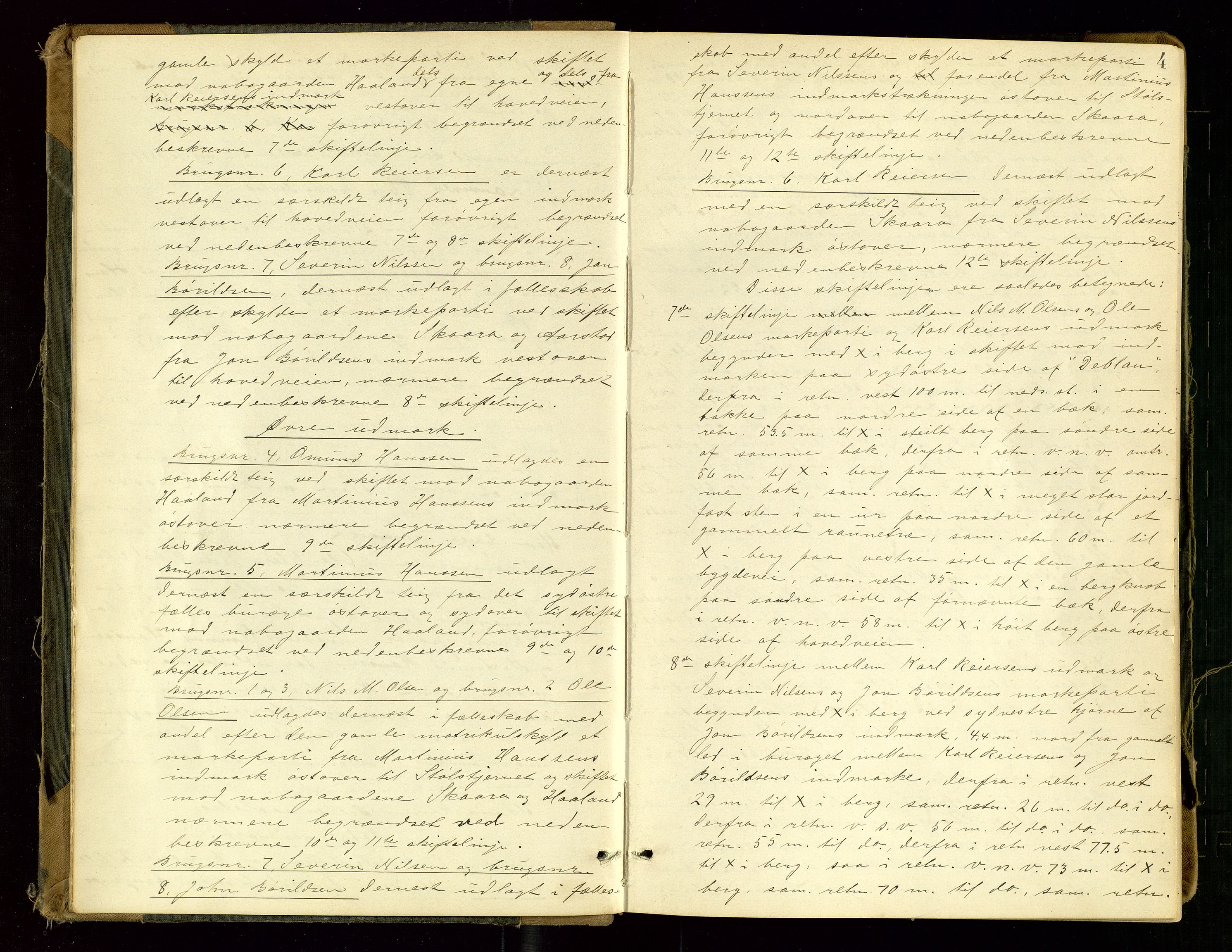 Rogaland jordskifterett, AV/SAST-A-102426/Oa/L0053: Forhandlingsprotokoll, 1897-1904, s. 4
