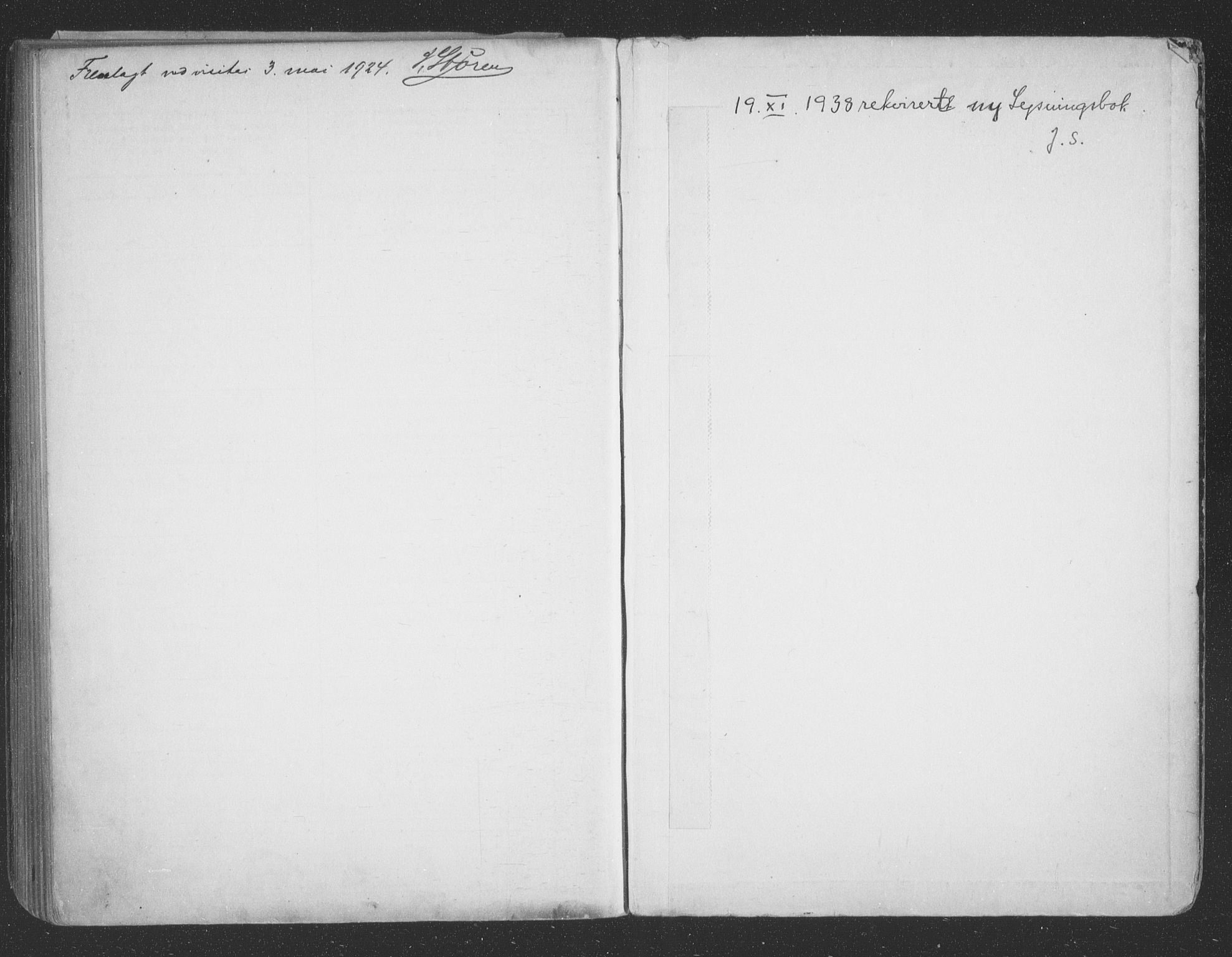 Hammerfest sokneprestkontor, AV/SATØ-S-1347/I/Ib/L0073: Lysningsprotokoll nr. 73, 1921-1939