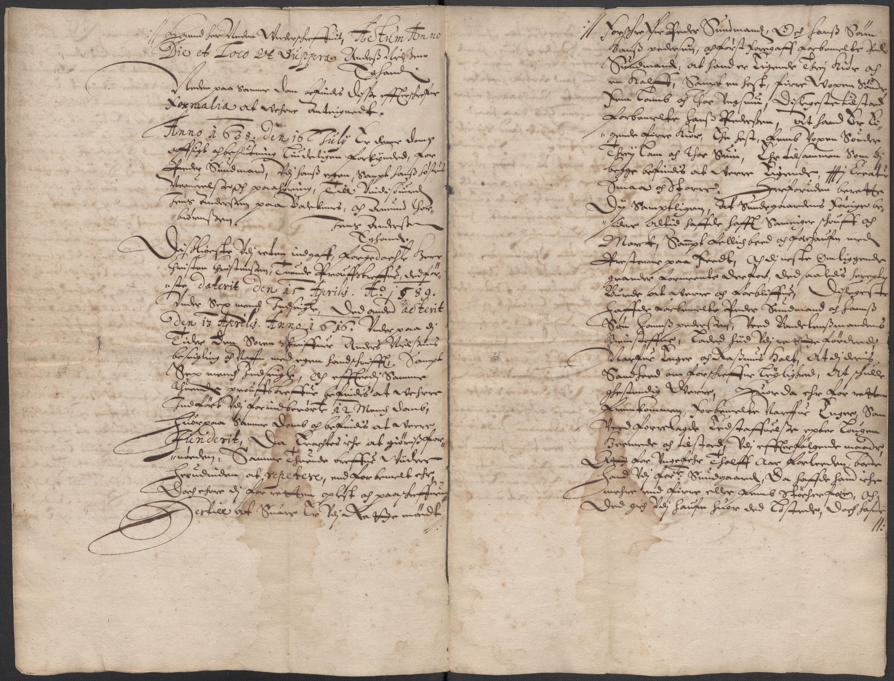 Riksarkivets diplomsamling, AV/RA-EA-5965/F15/L0009: Prestearkiv - Akershus, 1620-1738, s. 103