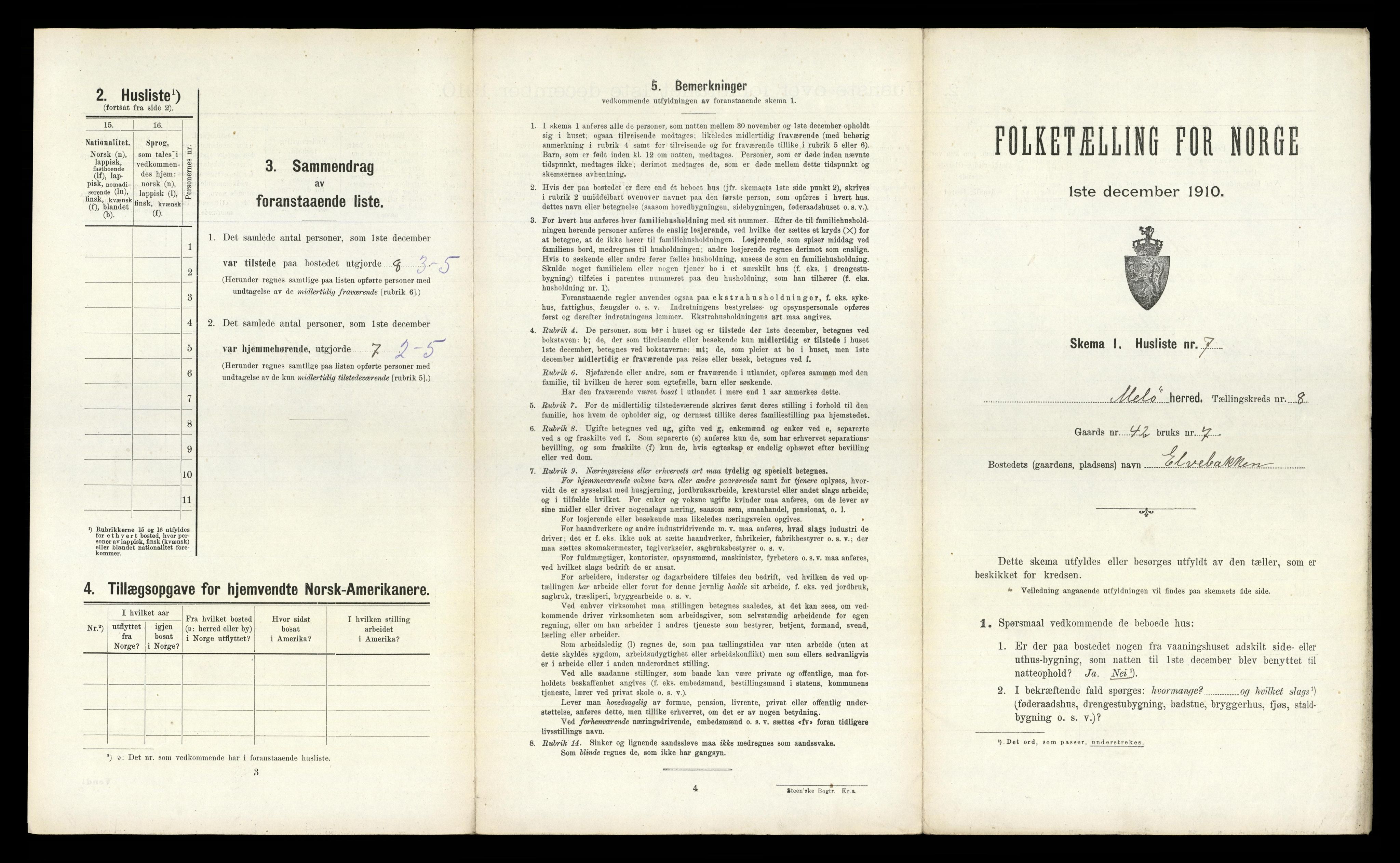 RA, Folketelling 1910 for 1837 Meløy herred, 1910, s. 516