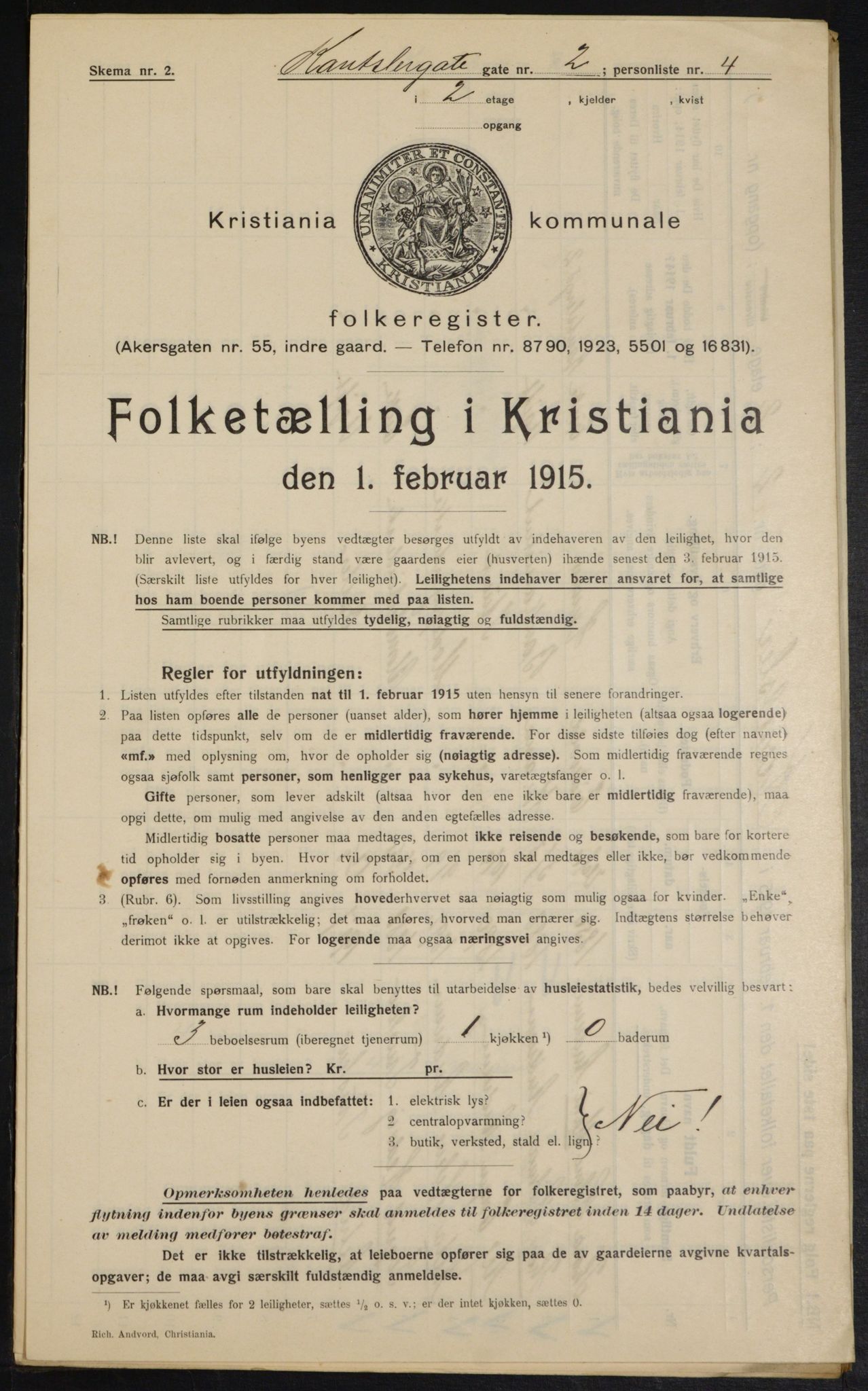 OBA, Kommunal folketelling 1.2.1915 for Kristiania, 1915, s. 47553