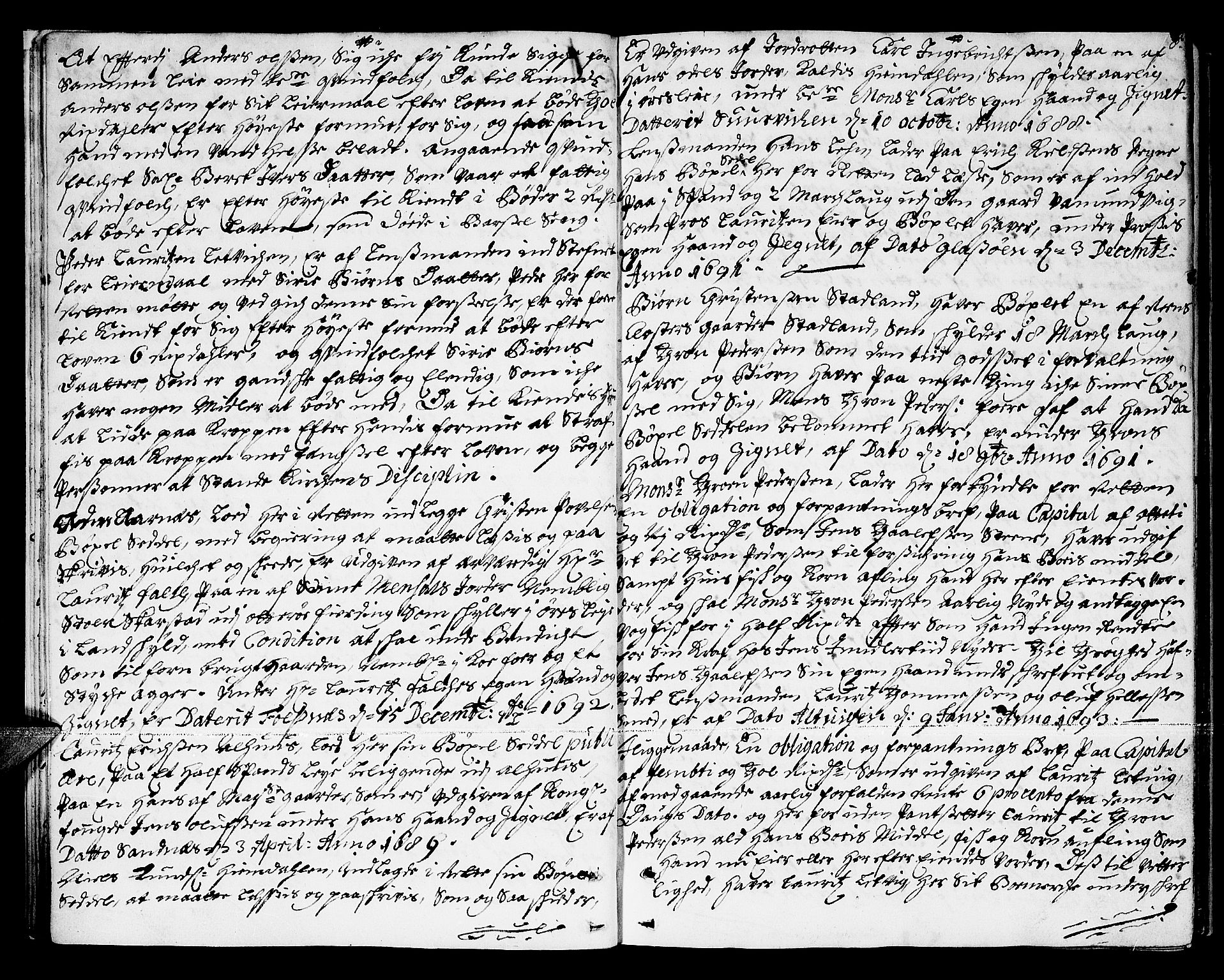 Namdal sorenskriveri, AV/SAT-A-4133/1/1/1A/L0002: Tingbok, 1693-1699, s. 7b-8a