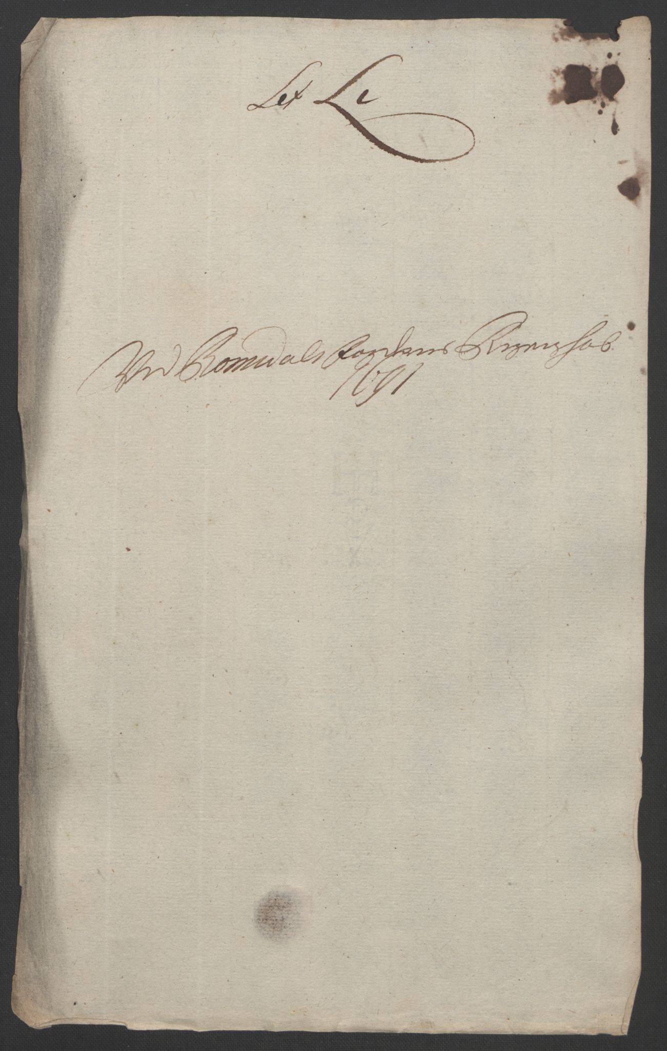 Rentekammeret inntil 1814, Reviderte regnskaper, Fogderegnskap, AV/RA-EA-4092/R55/L3649: Fogderegnskap Romsdal, 1690-1691, s. 323