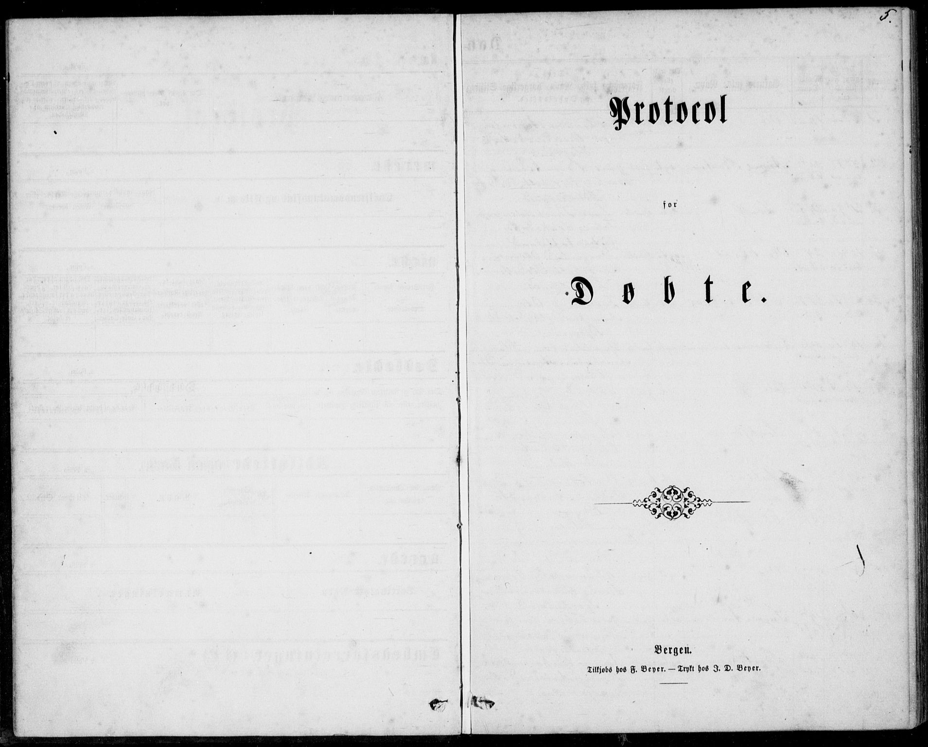 Lyngdal sokneprestkontor, SAK/1111-0029/F/Fa/Fab/L0002: Ministerialbok nr. A 2, 1861-1878, s. 5