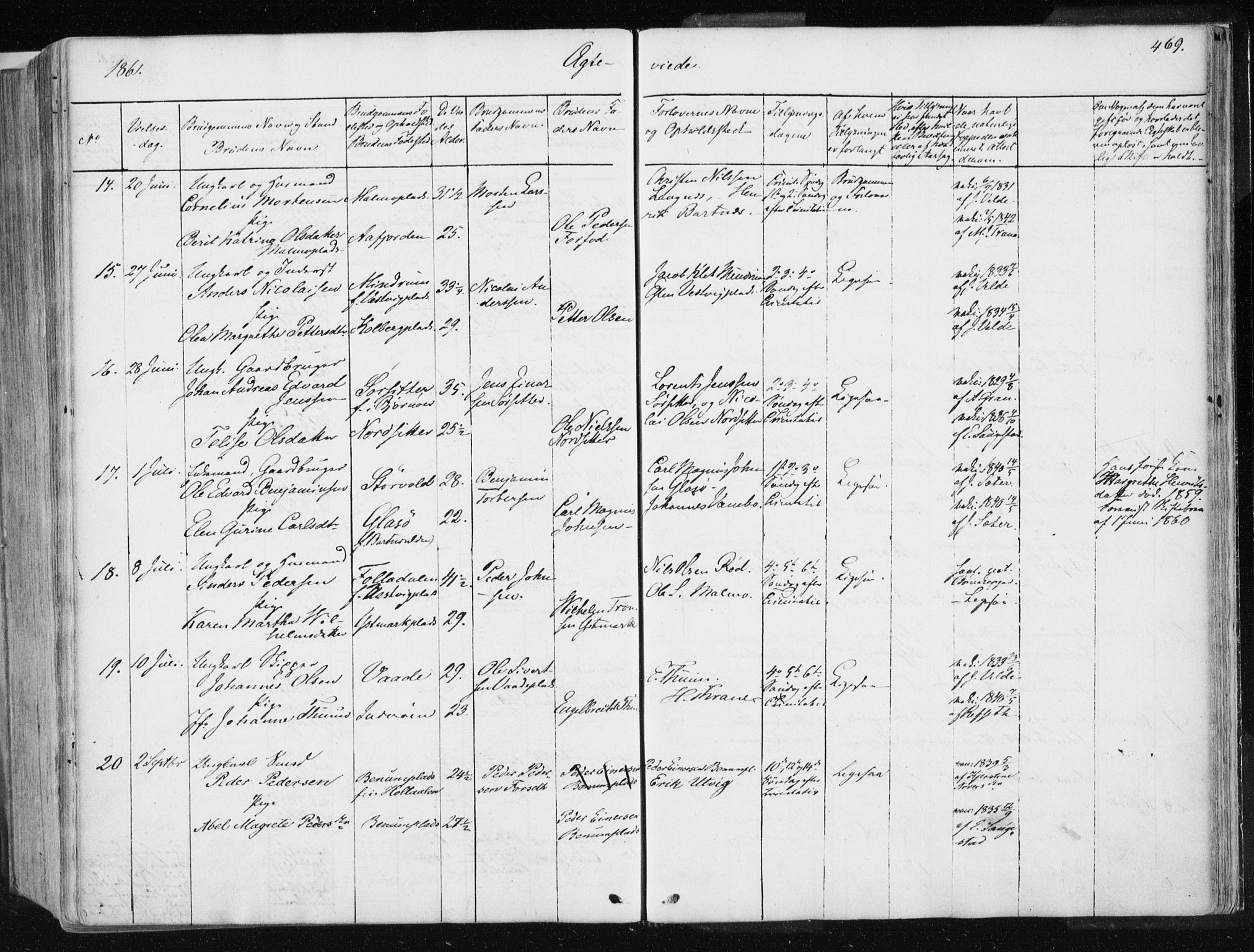 Ministerialprotokoller, klokkerbøker og fødselsregistre - Nord-Trøndelag, SAT/A-1458/741/L0393: Ministerialbok nr. 741A07, 1849-1863, s. 469