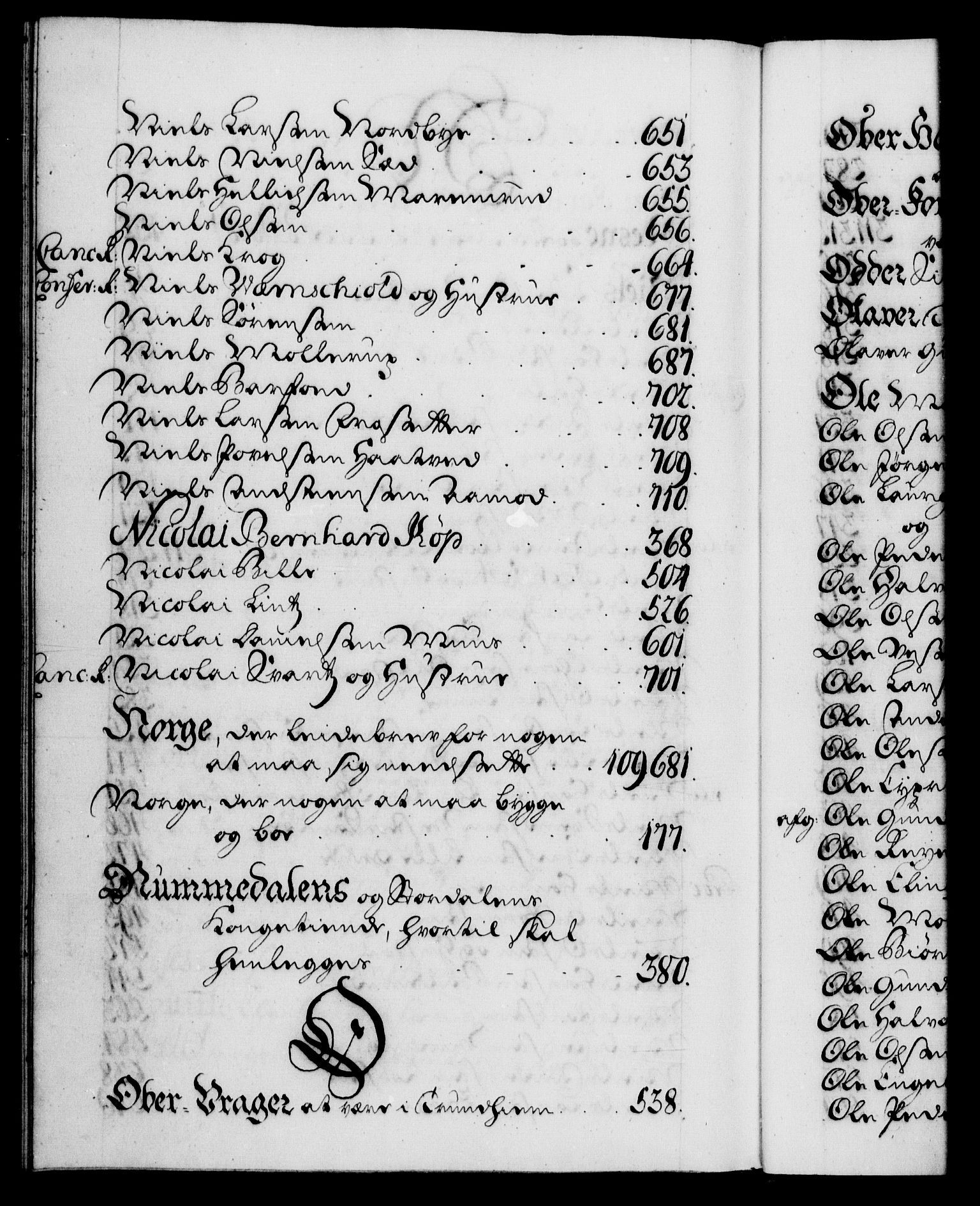 Danske Kanselli 1572-1799, AV/RA-EA-3023/F/Fc/Fca/Fcaa/L0027: Norske registre, 1730-1732