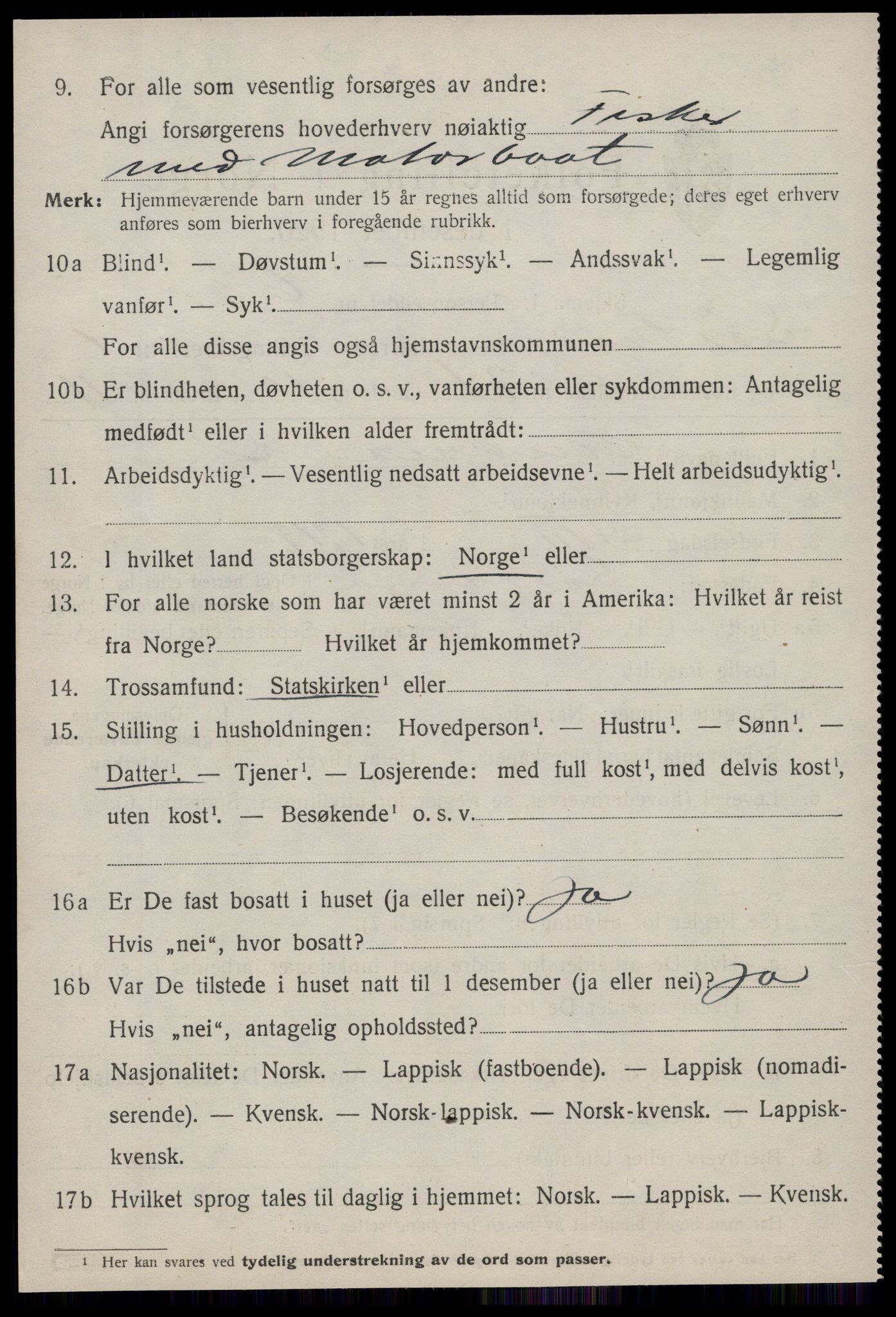 SAT, Folketelling 1920 for 1619 Sør-Frøya herred, 1920, s. 1908