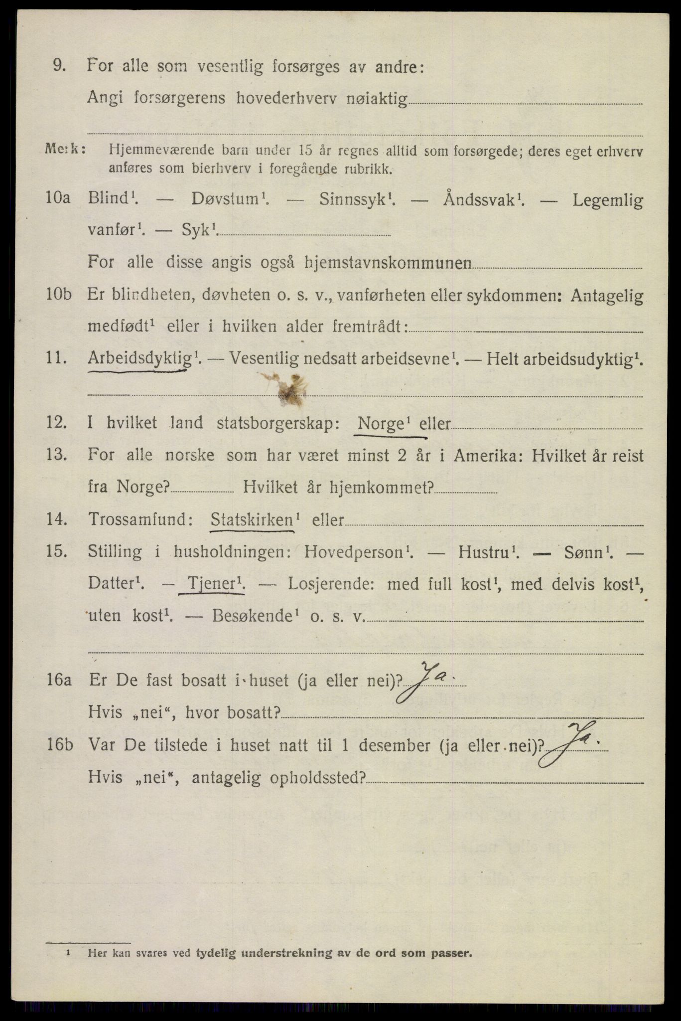 SAST, Folketelling 1920 for 1122 Gjesdal herred, 1920, s. 2479